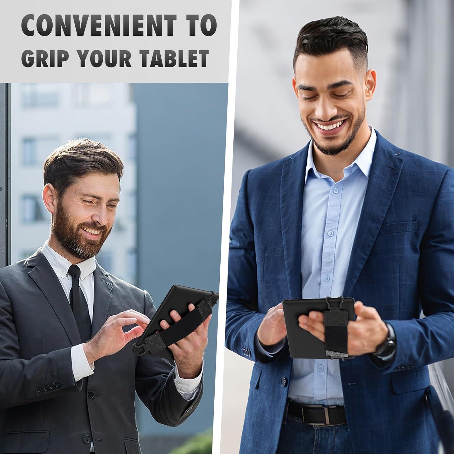 Correa de Mano MoKo para Tabletas de 6-8" - Soporte Elástico Negro