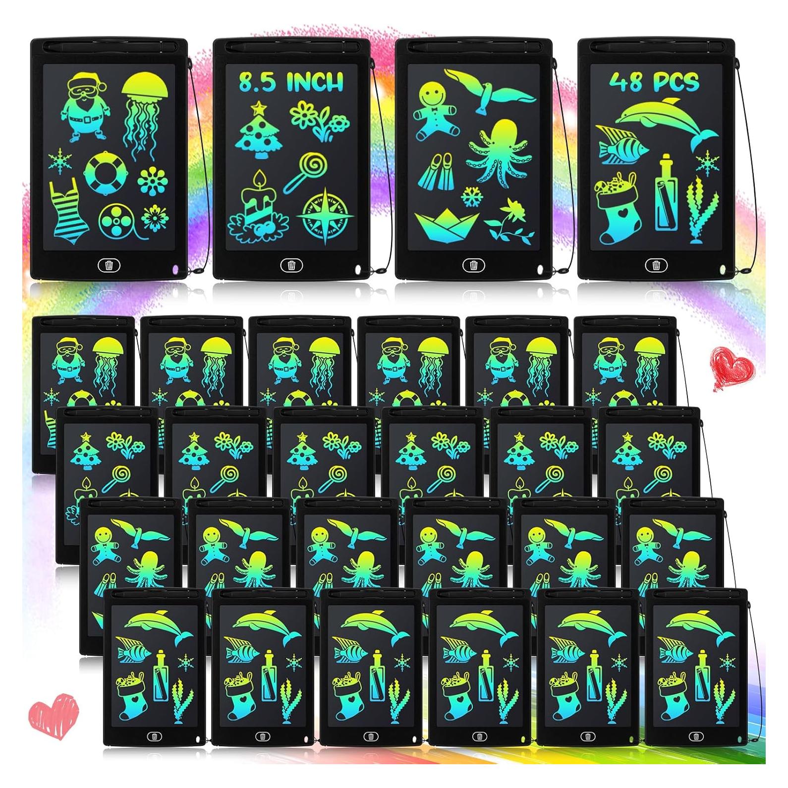 Tableta de Escritura LCD Zhehao 48 Piezas 21.6 cm Negra