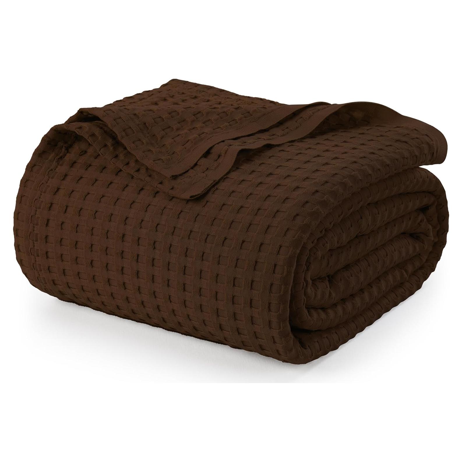 Manta de Waffle Utopia 100% Algodón Reina 90x90 cm Suave