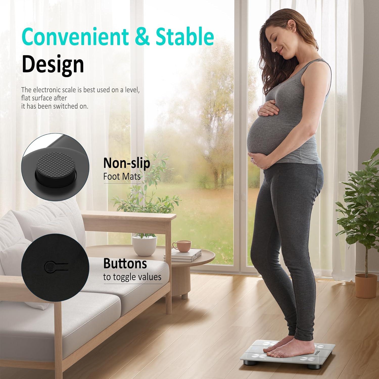 Balanza Digital de Baño BalanceFrom Bluetooth 181kg IMC