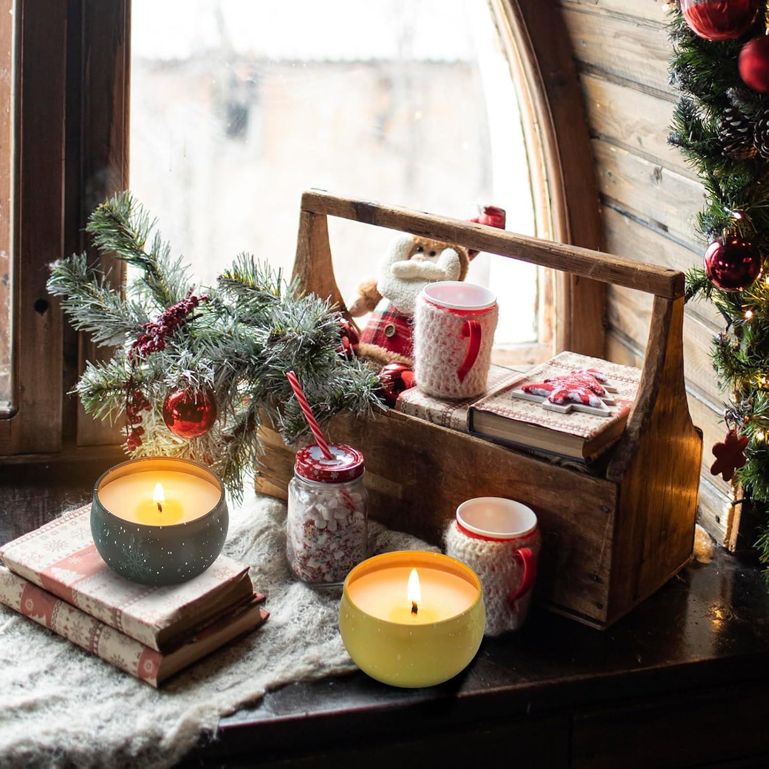 Set de Velas Aromáticas Hausware 3 Pack 70.9 g Soja Navidad