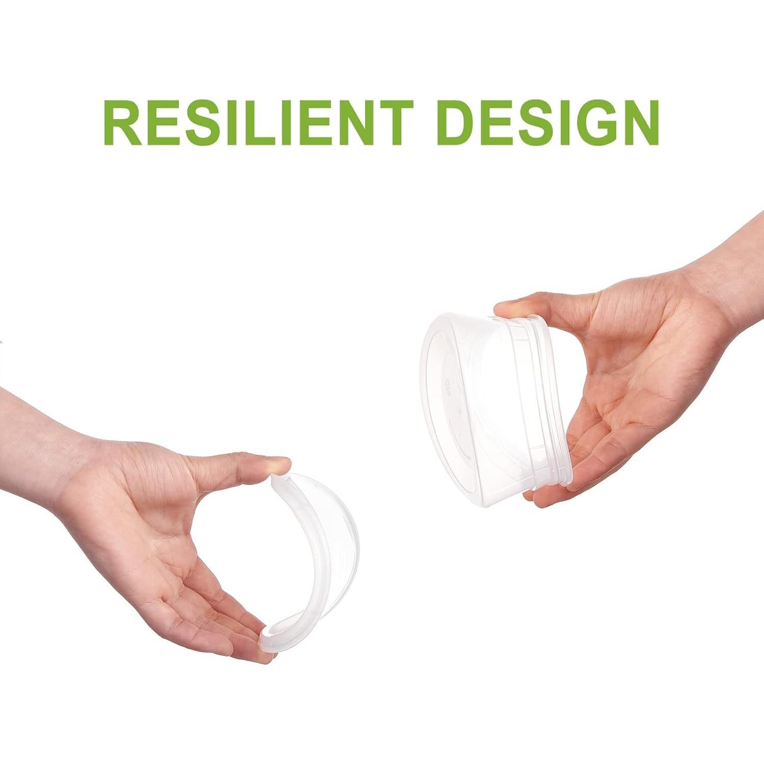 Contenedores de Almacenamiento de Comida FULING 8 oz - 48 Piezas