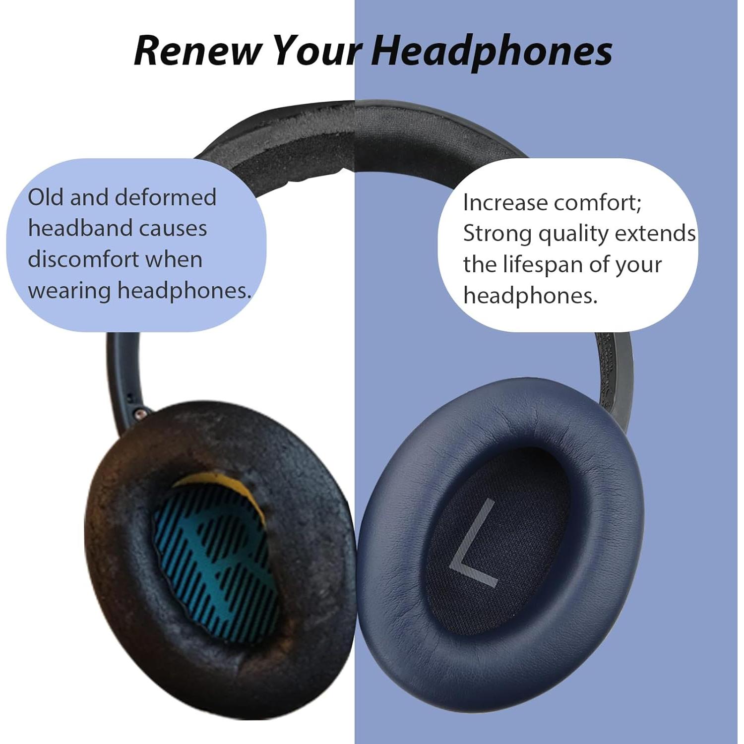 Funda de diadema Laselan para Bose QuietComfort 45/35 - Arena