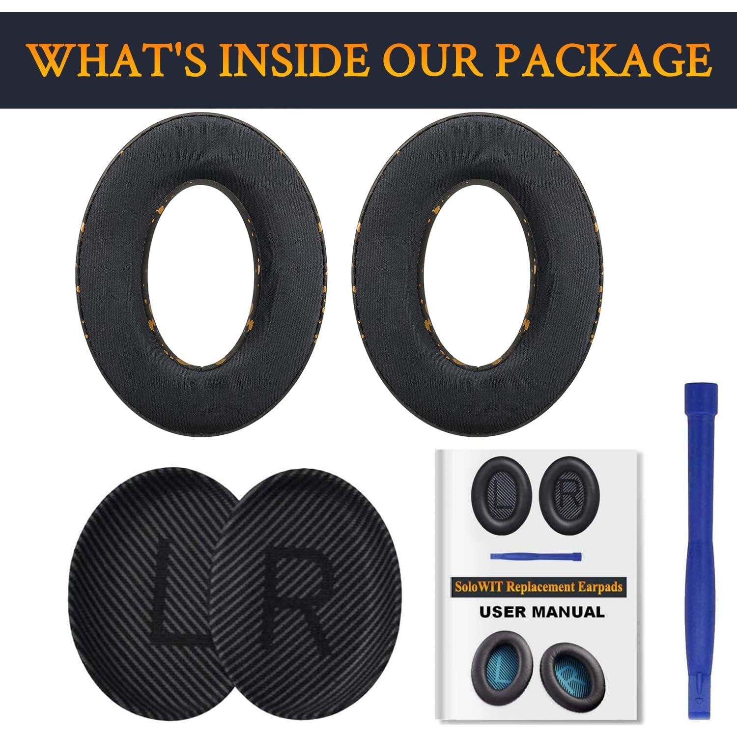 Almohadillas de Gel Refrigerante SoloWIT para Auriculares Bose QC35