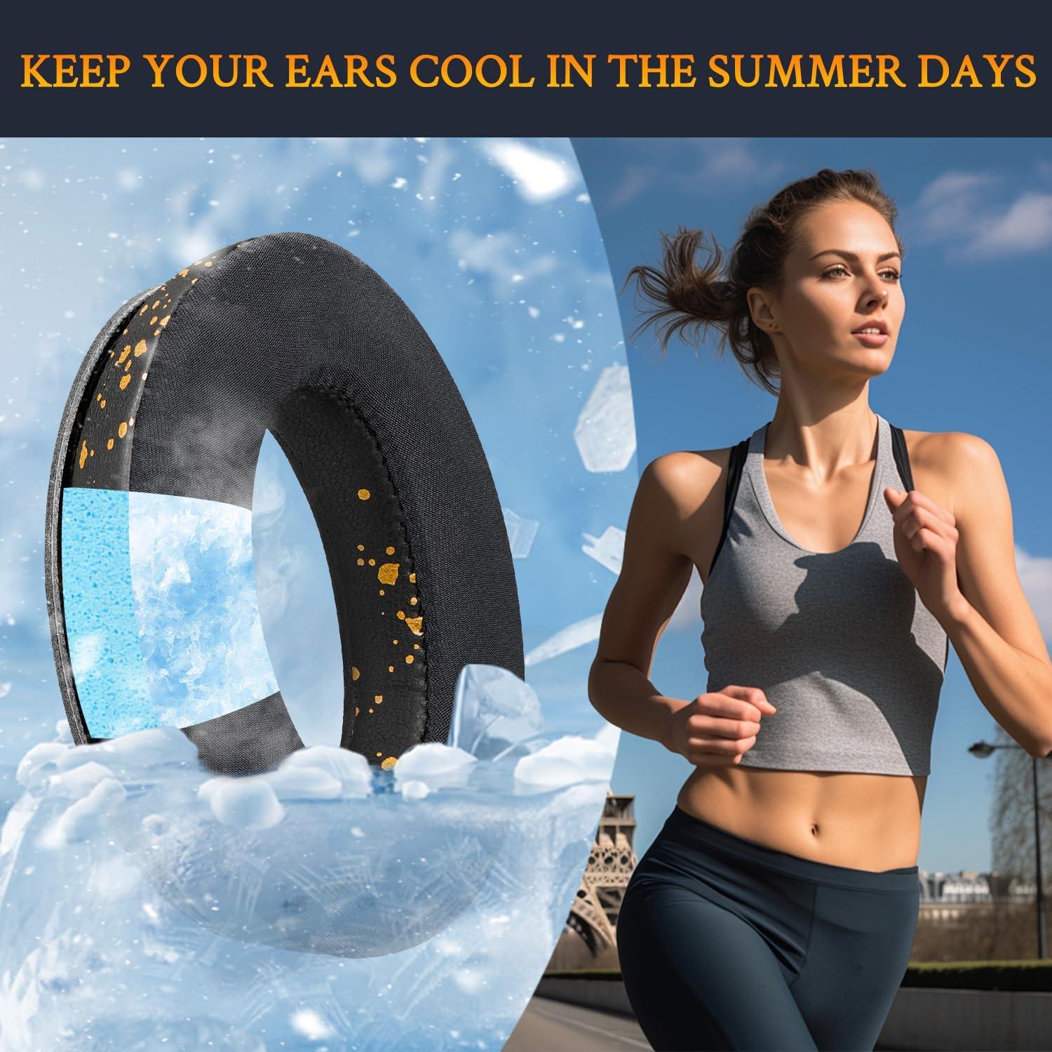 Almohadillas de Gel Refrigerante SoloWIT para Auriculares Bose QC35