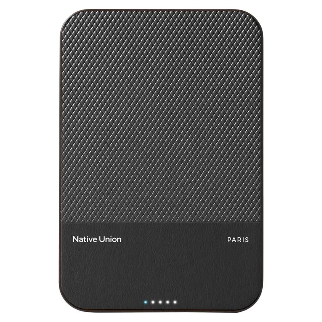 Banco de Energía Magnético Native Union 5000mAh Negro