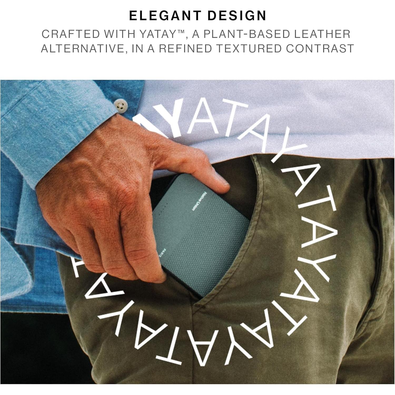 Banco de Energía Magnético Native Union 5000mAh Negro