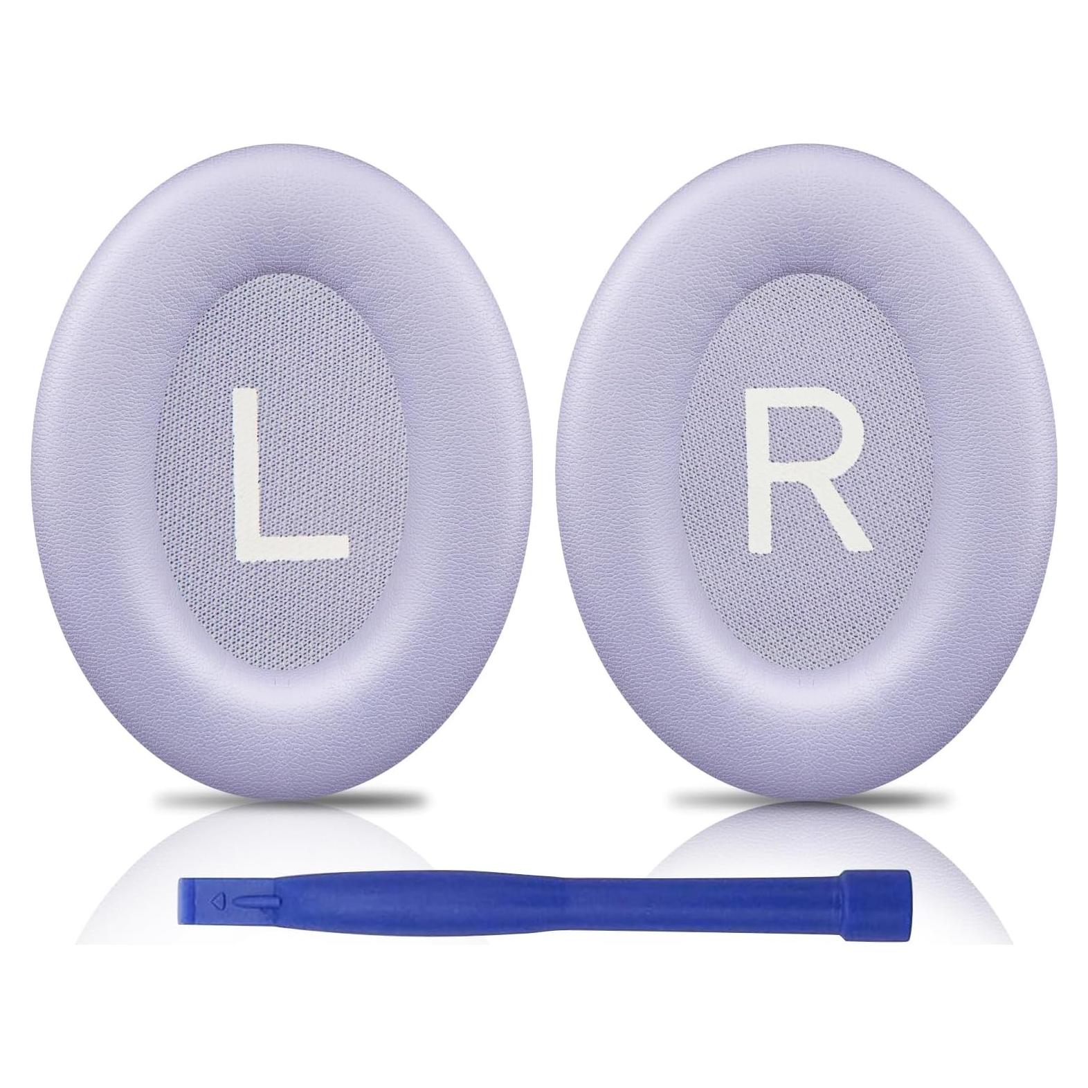 Almohadillas de Reemplazo SOULWIT para Bose QC45/QC SE - Lila Frío