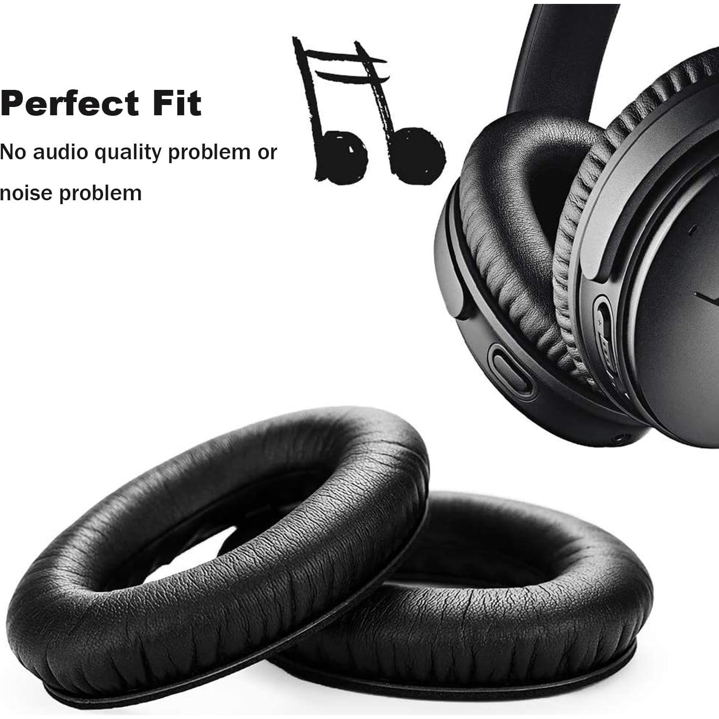 Almohadillas de Reemplazo Bose QuietComfort 35 II Negro