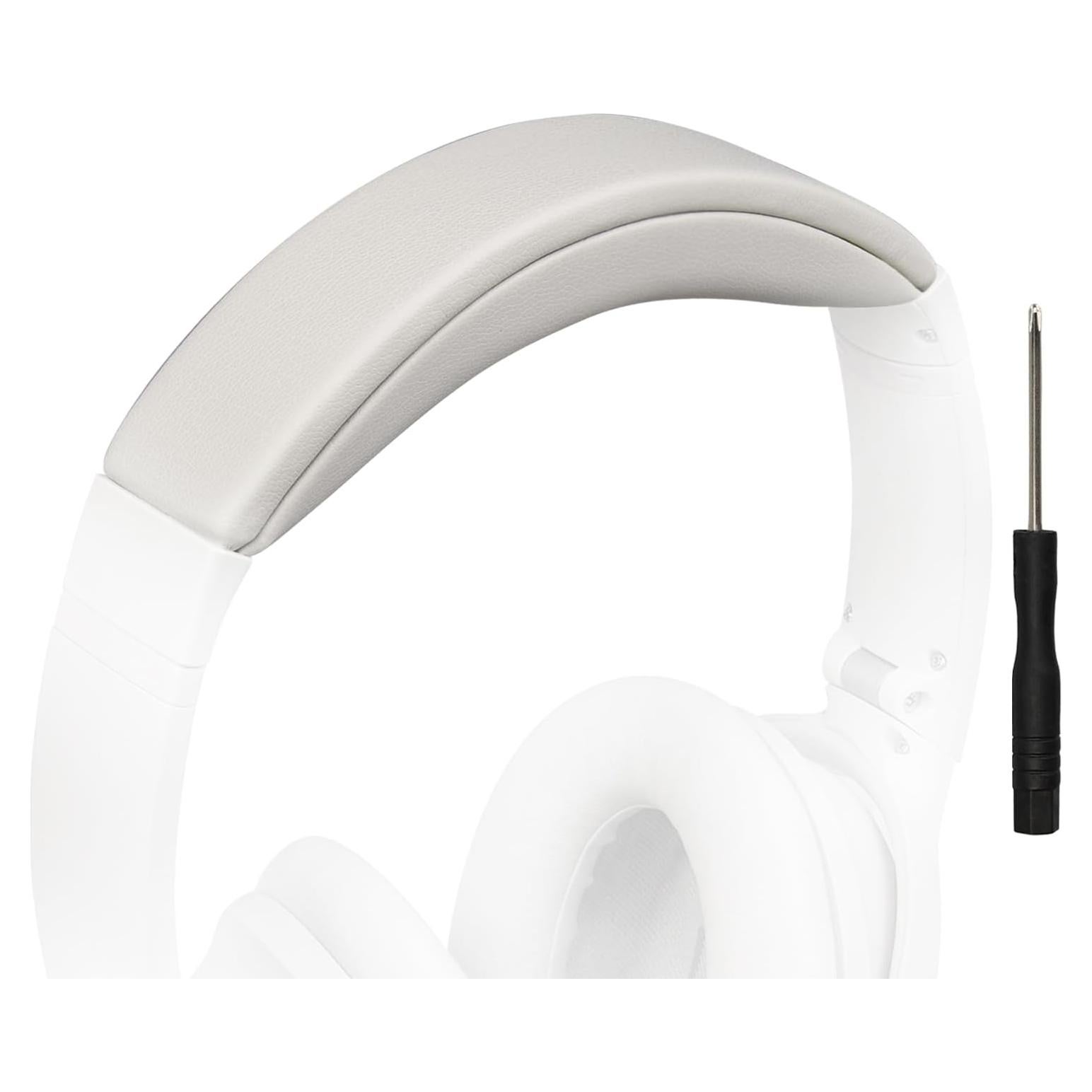 Funda de diadema SOULWIT para Bose QuietComfort 45 y SE - Humo blanco
