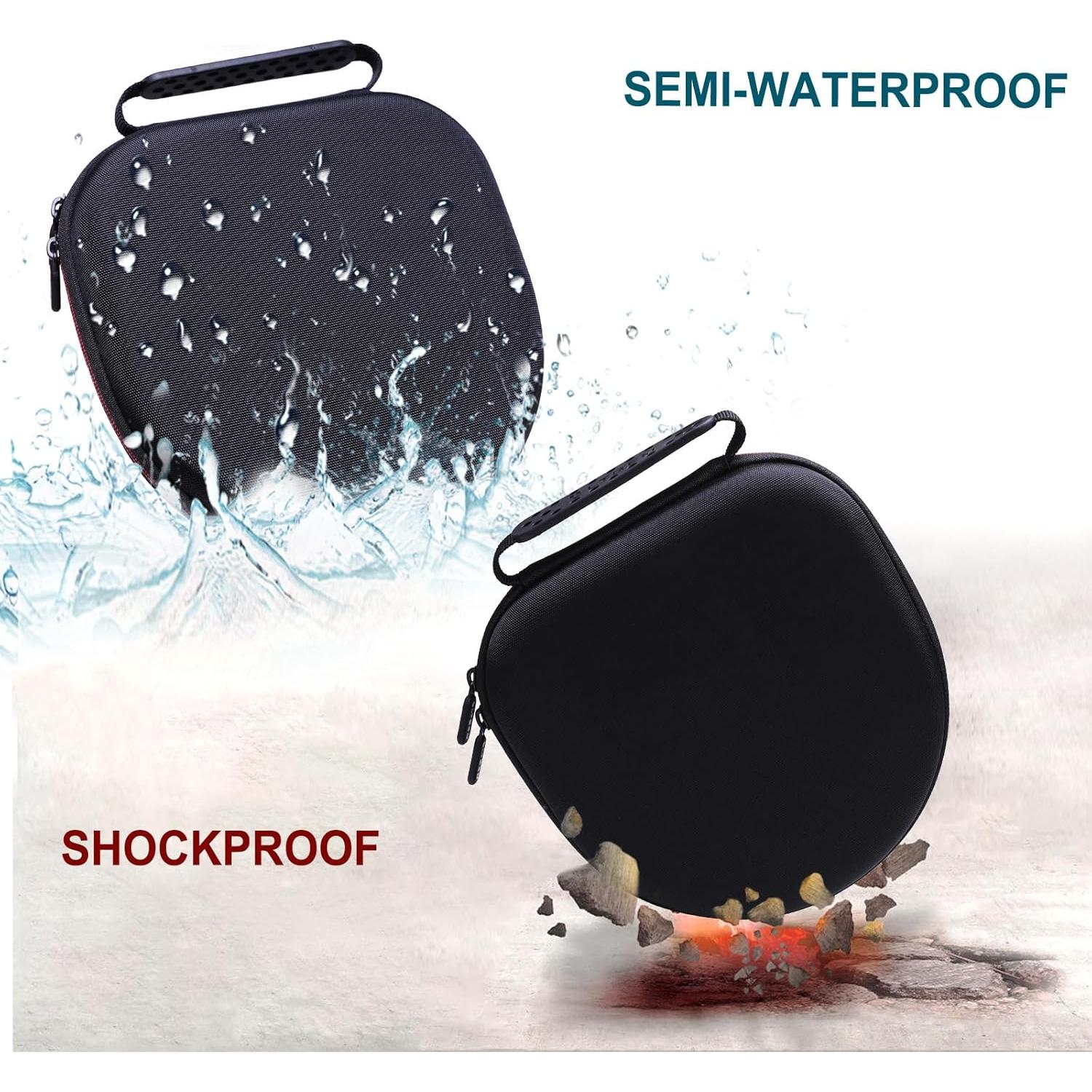 Funda LTGEM para Auriculares Sony WH-CH720N/WH-CH520, Negro/Gris