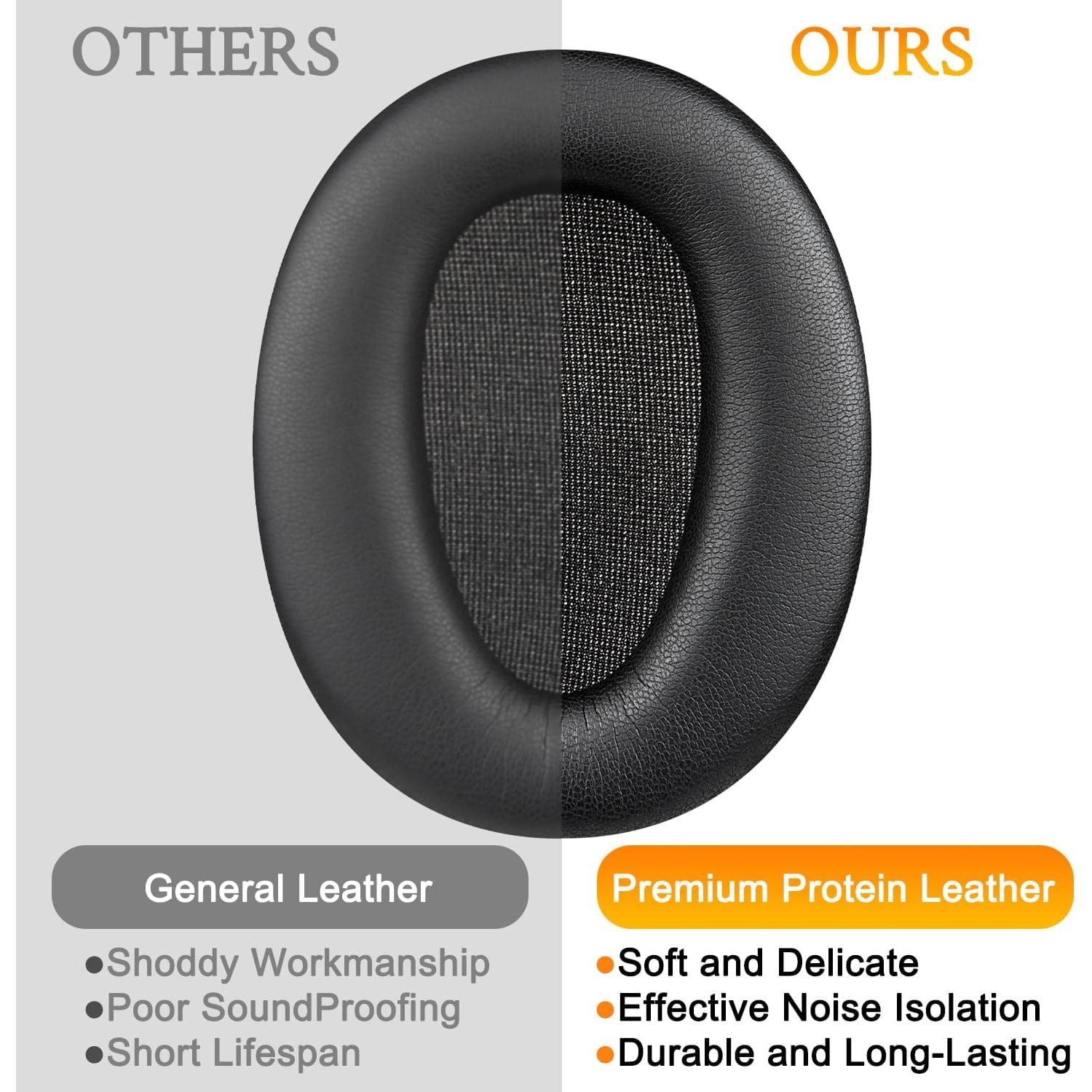 Almohadillas de Reemplazo SOULWIT para Auriculares Sony WH-CH700N