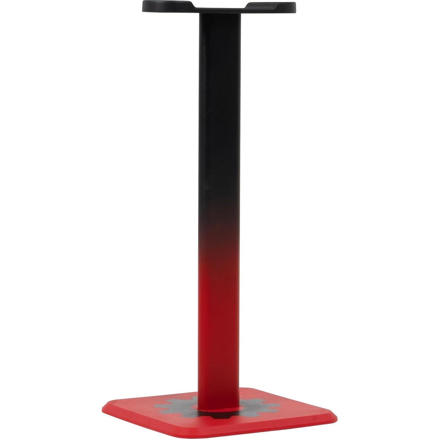 WH-1000XM6 Best Wireless Noise Canceling Headphones, Black Bundle with Deco Gear Pro Audio Headphone Stand in Matte Black/Red