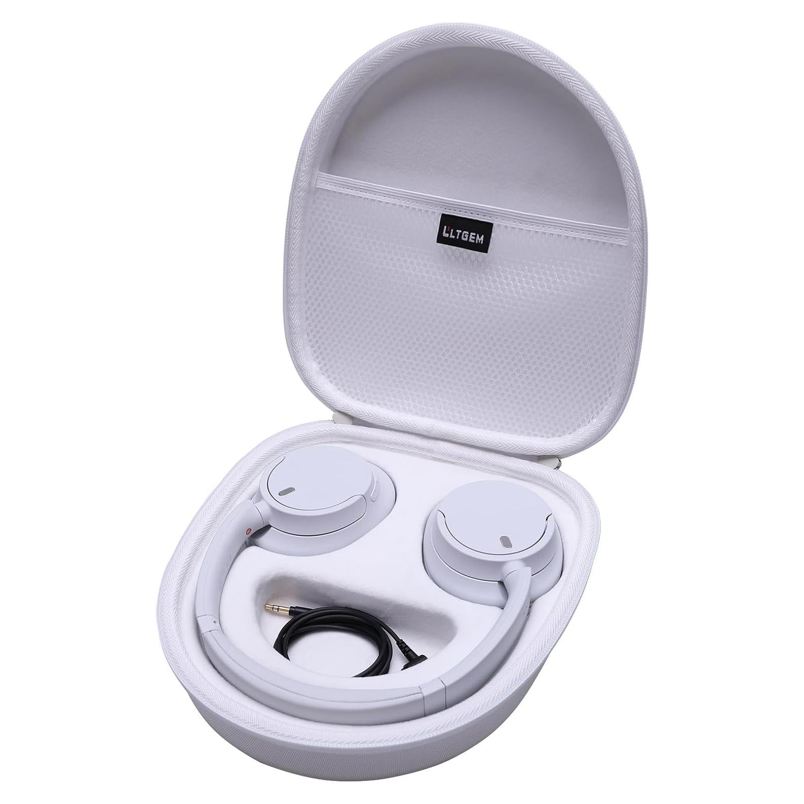Funda LTGEM para Auriculares Sony WH-CH720N/WH-CH520, Blanca