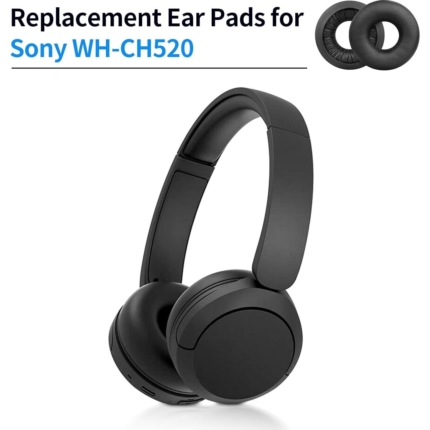 Almohadillas de Reemplazo XBERSTAR para Auriculares Sony WH-CH520