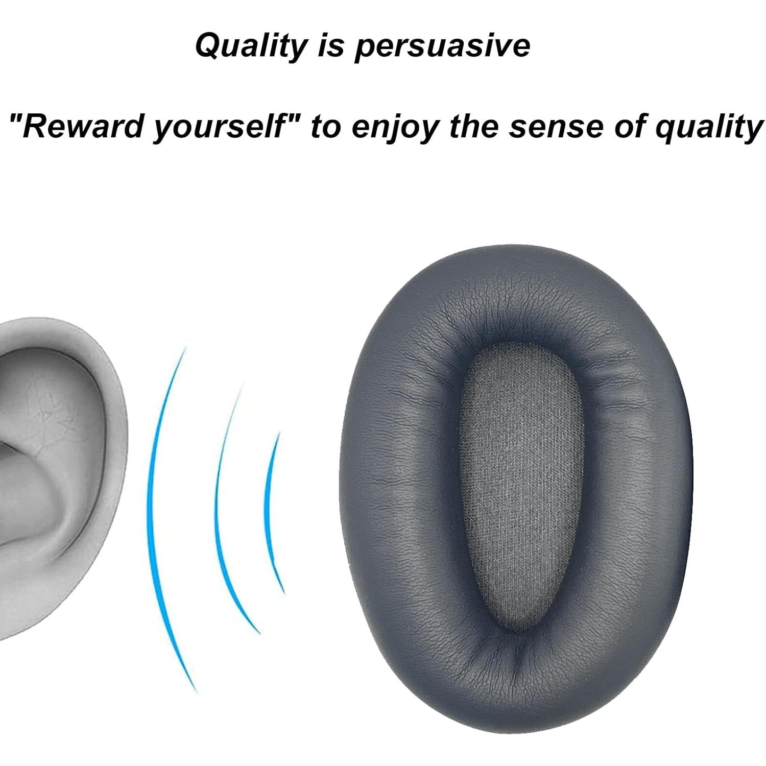 Almohadillas de Repuesto UOWGA para Sony WH-CH700N Titanio