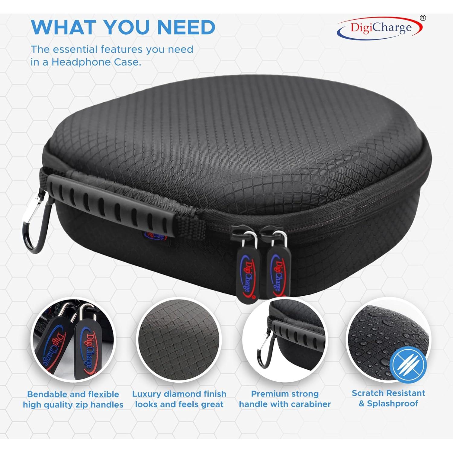 Funda Dura DigiCharge para Auriculares Sobre La Oreja