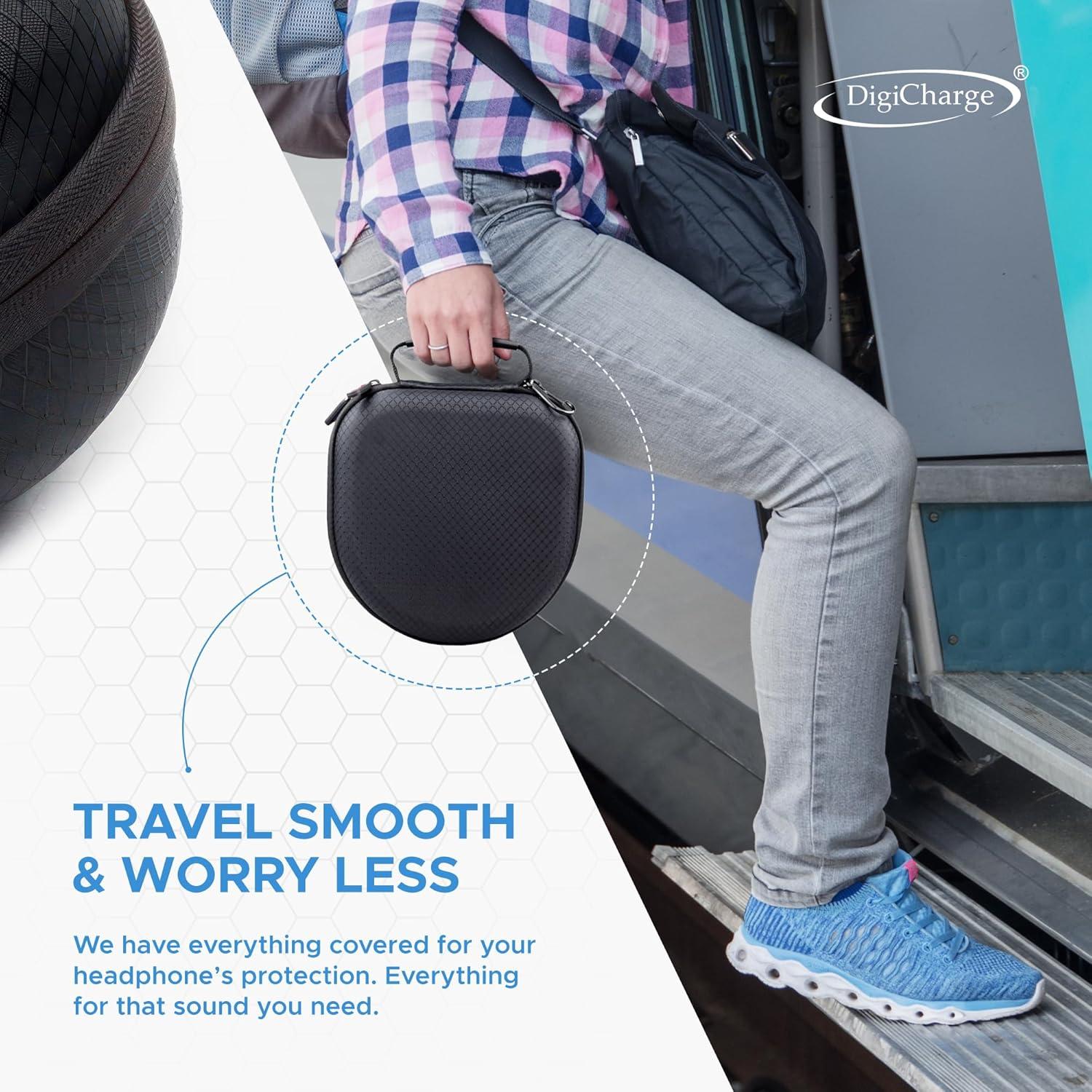 Funda Dura DigiCharge para Auriculares Sobre La Oreja