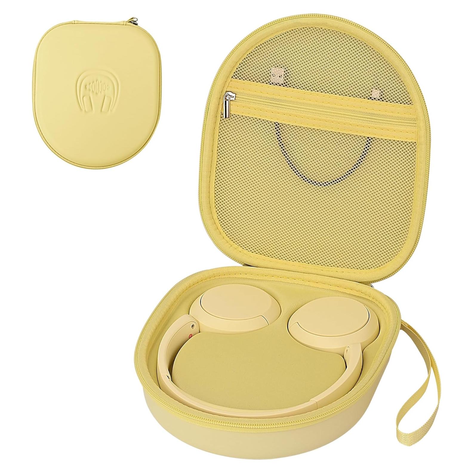 Funda protectora para auriculares Sony WH-CH520 Amarilla