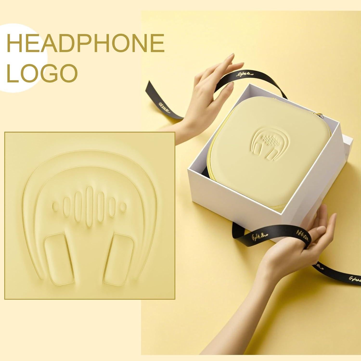 Funda protectora para auriculares Sony WH-CH520 Amarilla