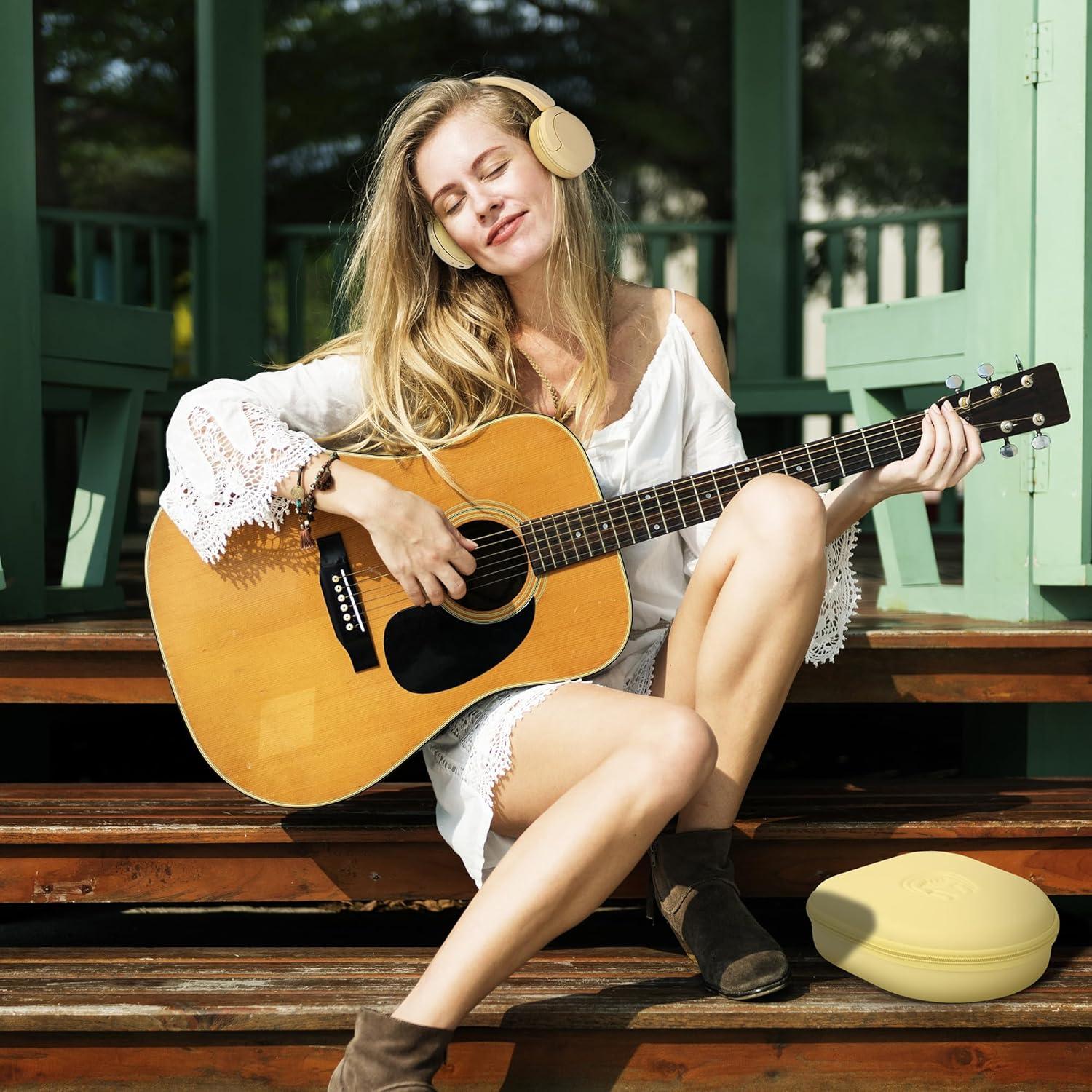 Funda protectora para auriculares Sony WH-CH520 Amarilla