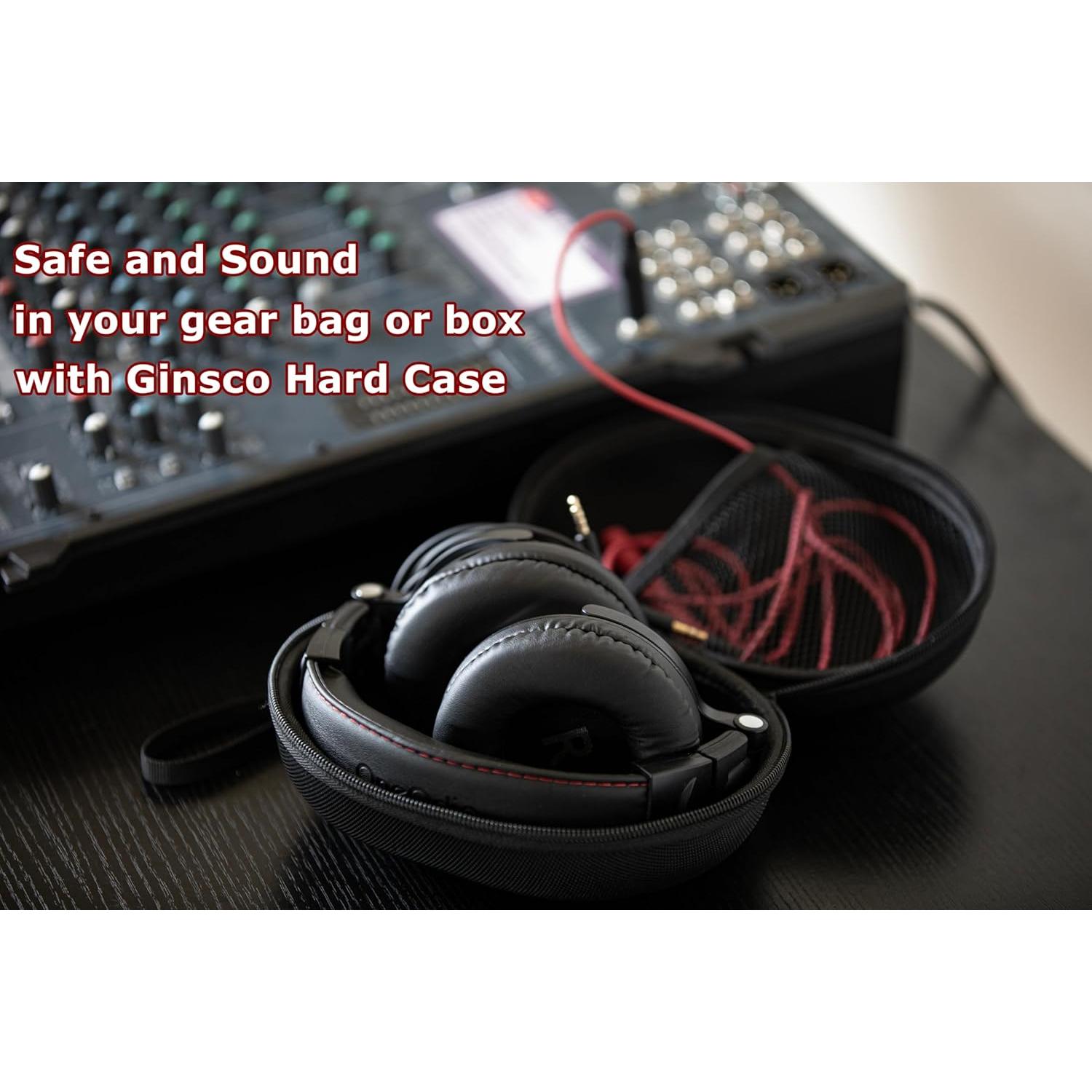 Funda dura para auriculares Ginsco Pro 10/A70/A71 y más