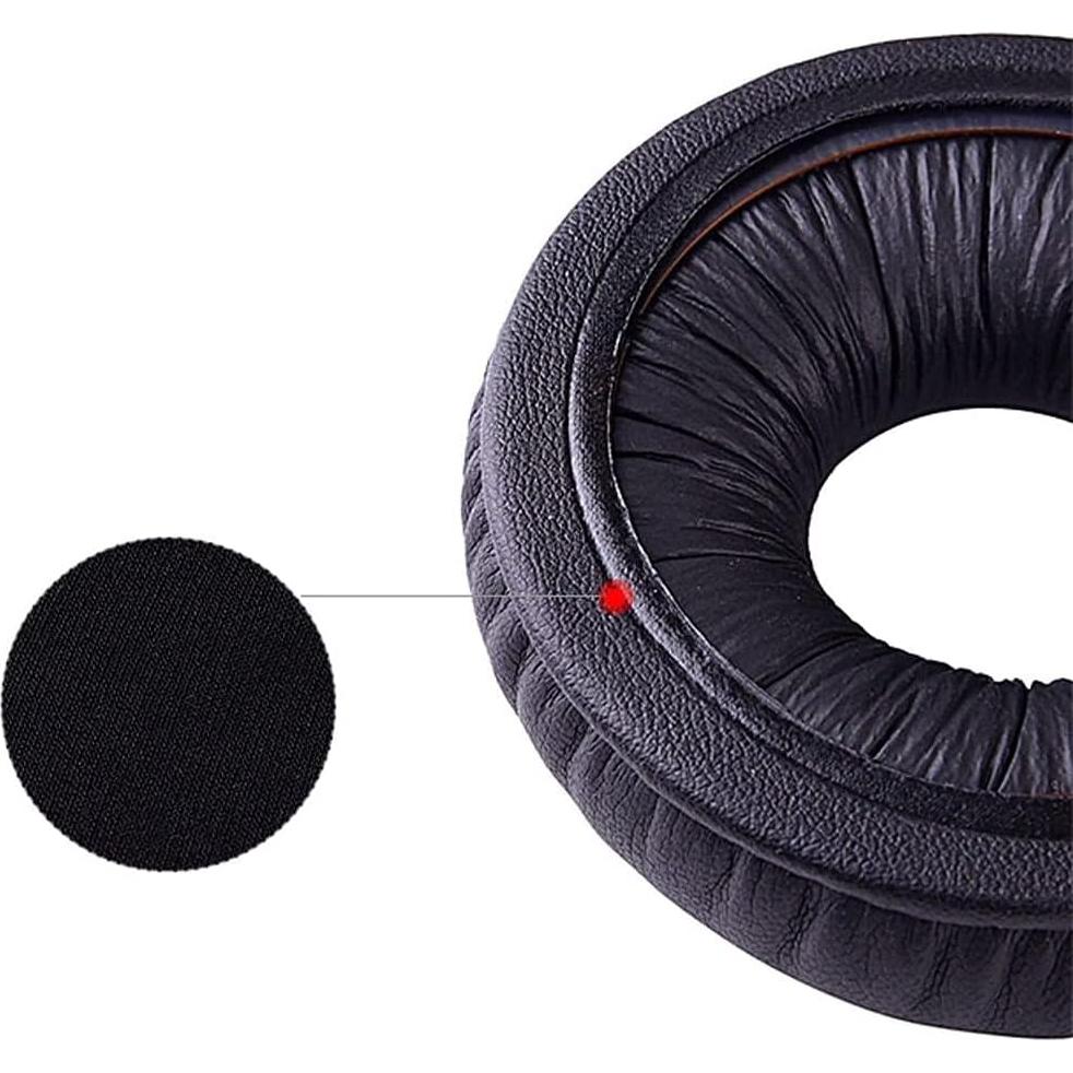 XB650 Replacement Earpads Ear Pad Cushion Cover Compatible with Sony MDR-XB650BT MDRXB650BT/B Extra Bass Wireless Over-Ear Headphones (Black)