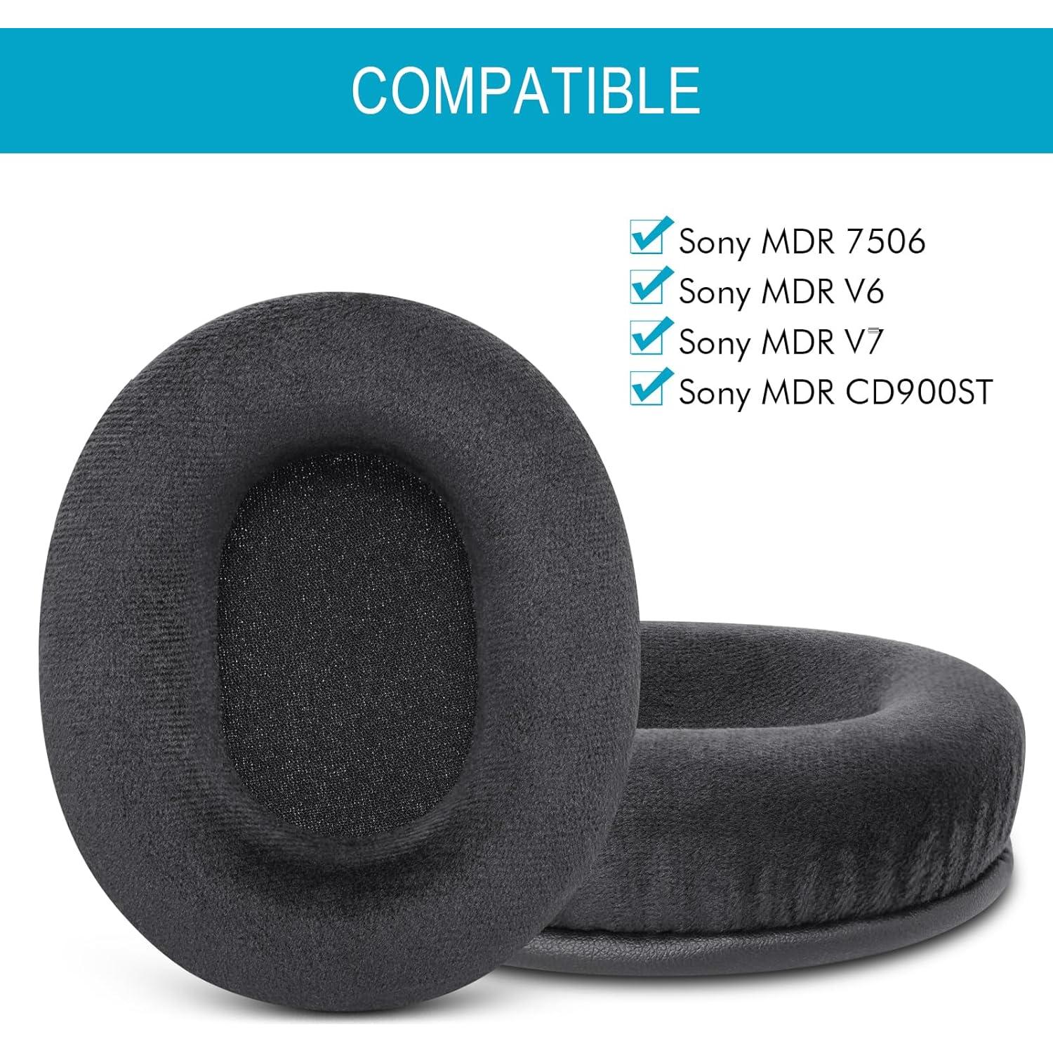 Almohadillas de Reemplazo Gvoears para Auriculares Sony MDR 7506