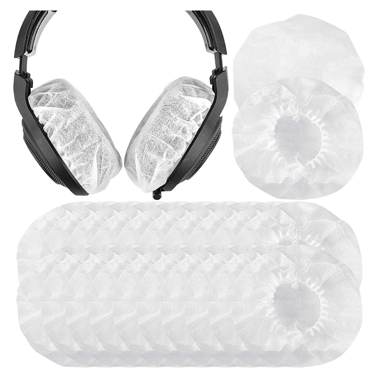 Cubiertas Desechables para Auriculares GEEKRIA - 100 Pares Higiénicas