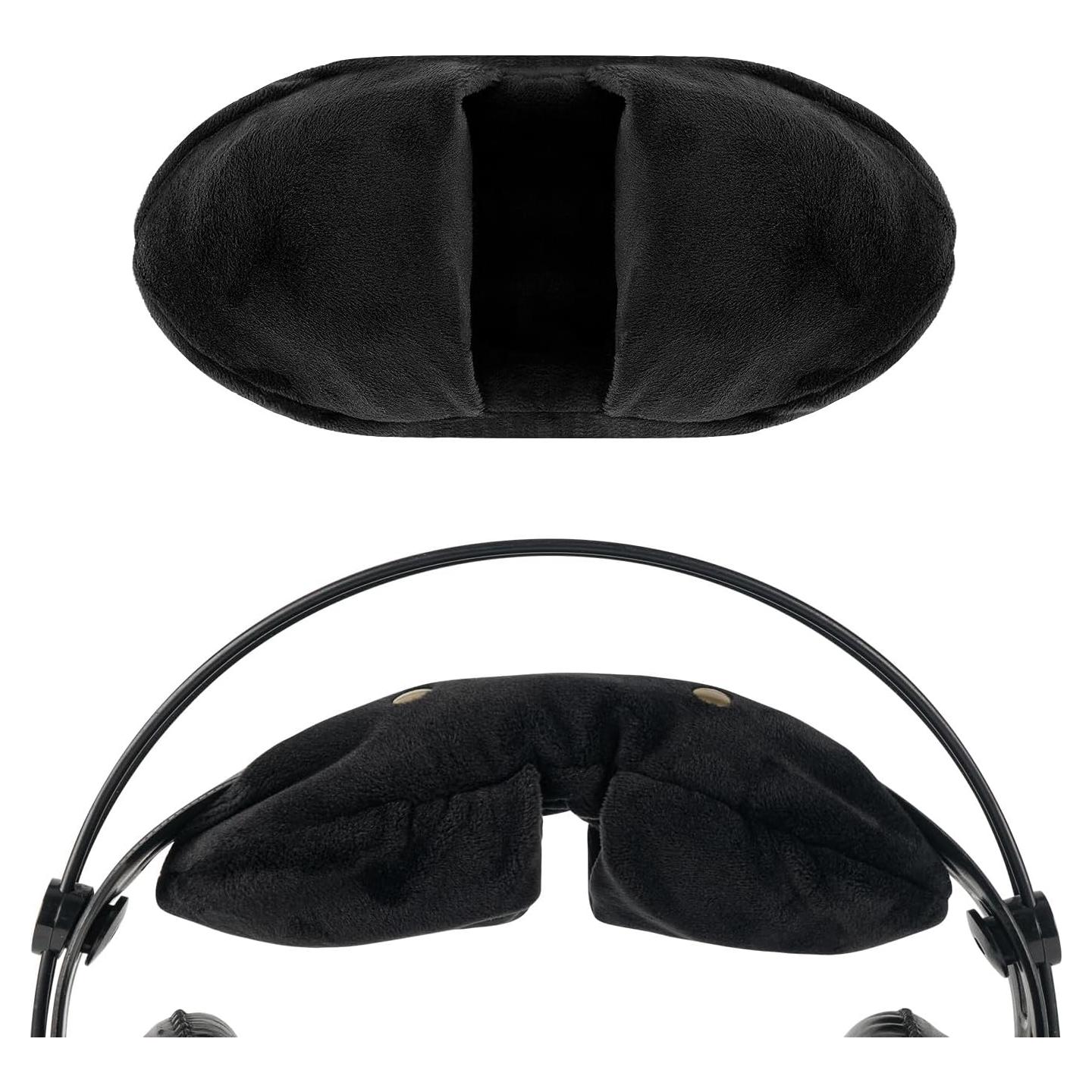 Cubierta de diadema Geekria para AKG, Sony, HIFIMAN, Negro