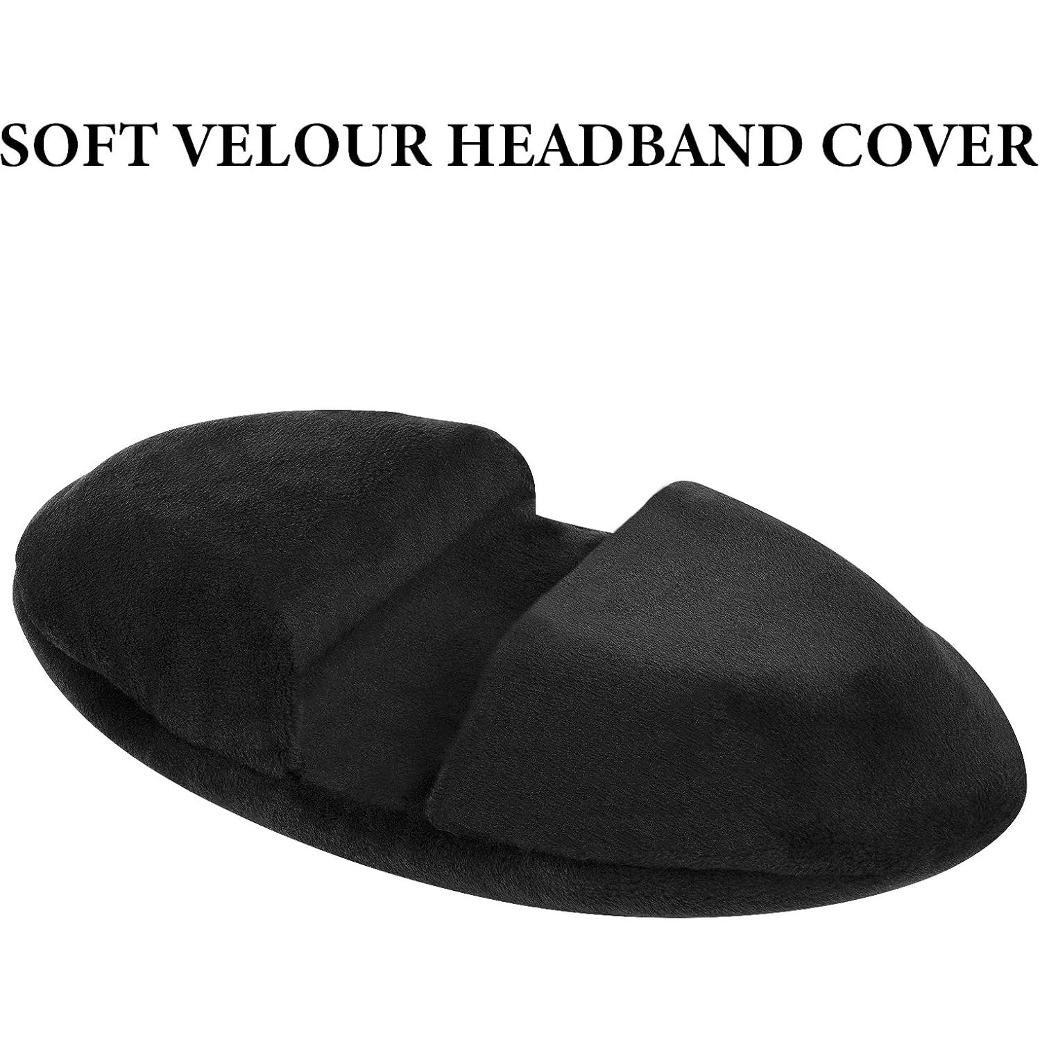 Cubierta de diadema Geekria para AKG, Sony, HIFIMAN, Negro