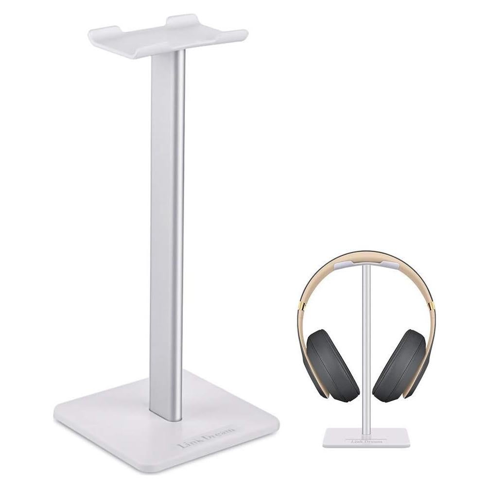 Soporte para Auriculares Link Dream Blanco con Base Antideslizante