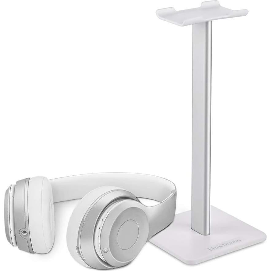 Soporte para Auriculares Link Dream Blanco con Base Antideslizante