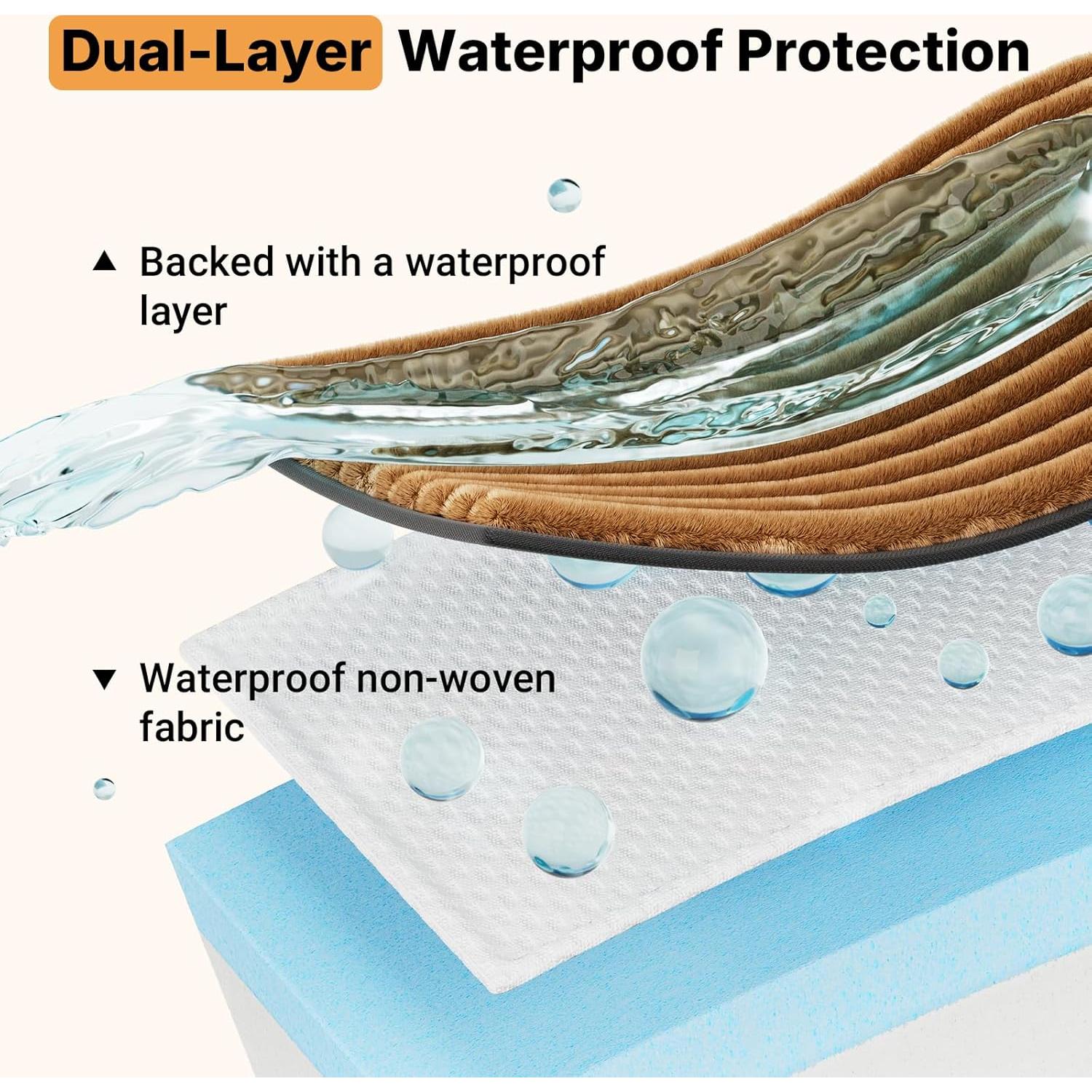 Cama Ortopédica para Perros Veehoo 122x76cm Espuma Viscoelástica