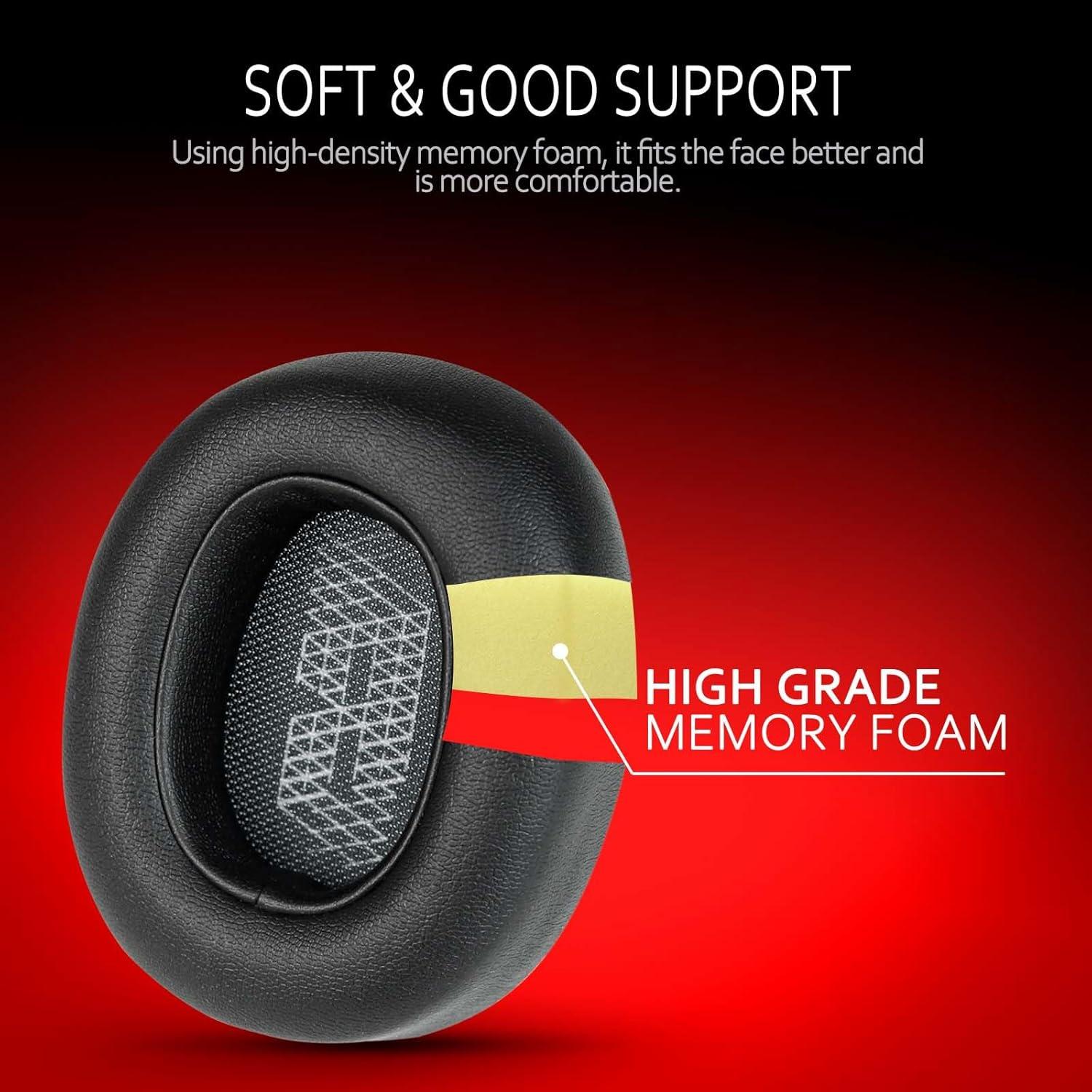 Almohadillas de Reemplazo Krone Kalpasmos para Auriculares JBL - Negro