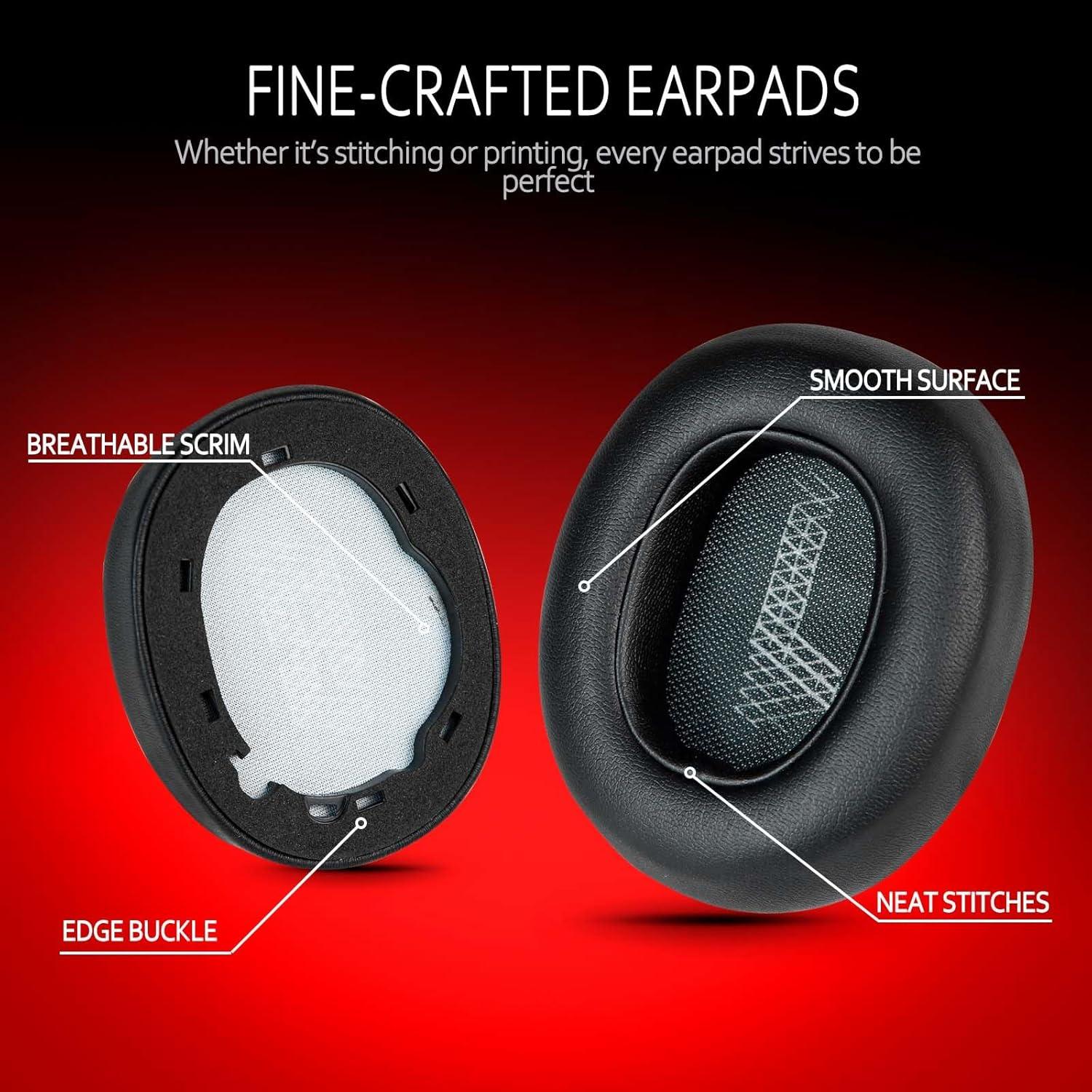 Almohadillas de Reemplazo Krone Kalpasmos para Auriculares JBL - Negro