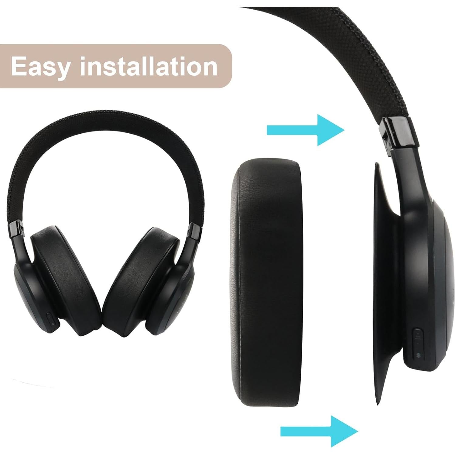 Almohadillas de Reemplazo JBL Live 500BT - Espuma de Memoria