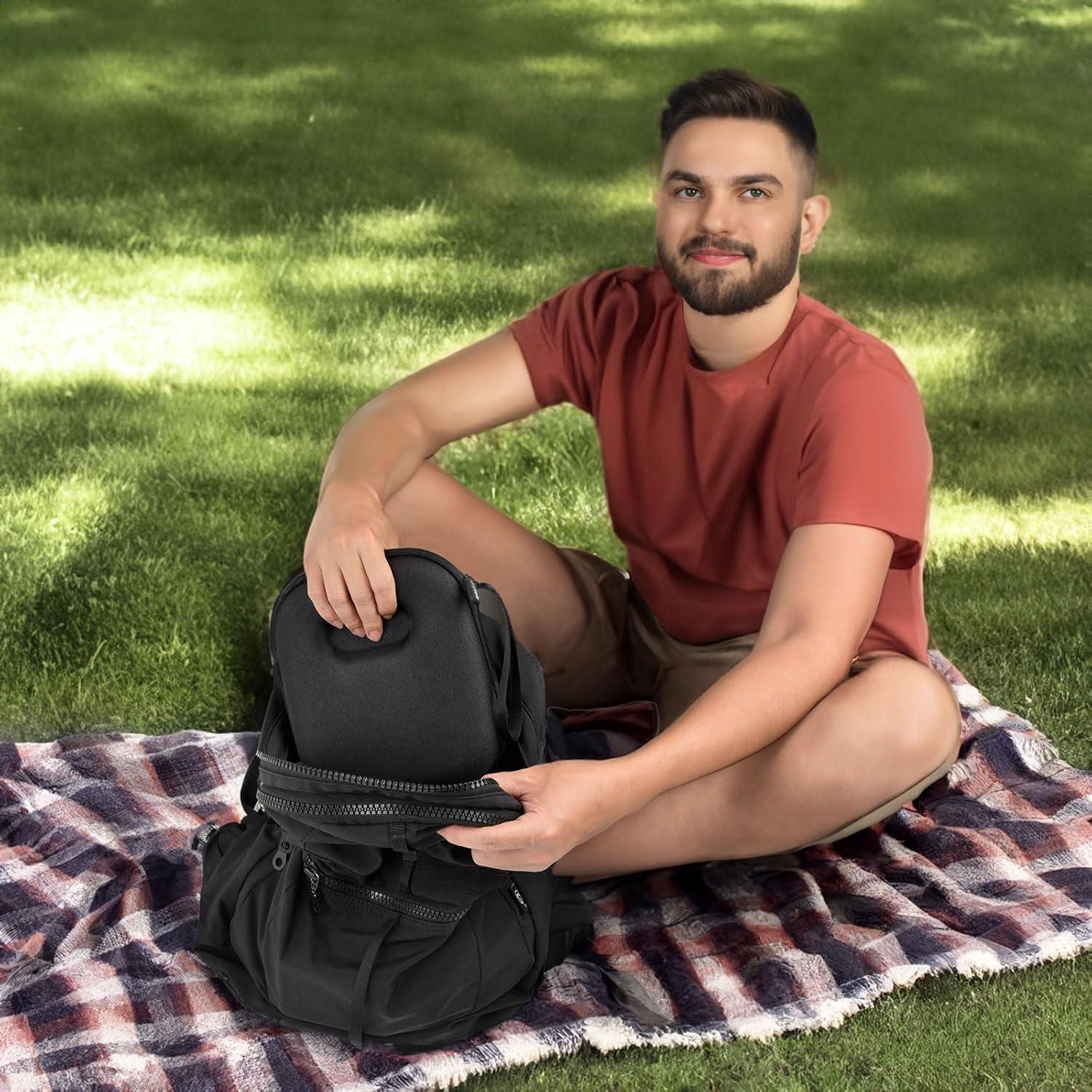 Funda para Auriculares ALKOO Compatible con JBL y Sony - Negro