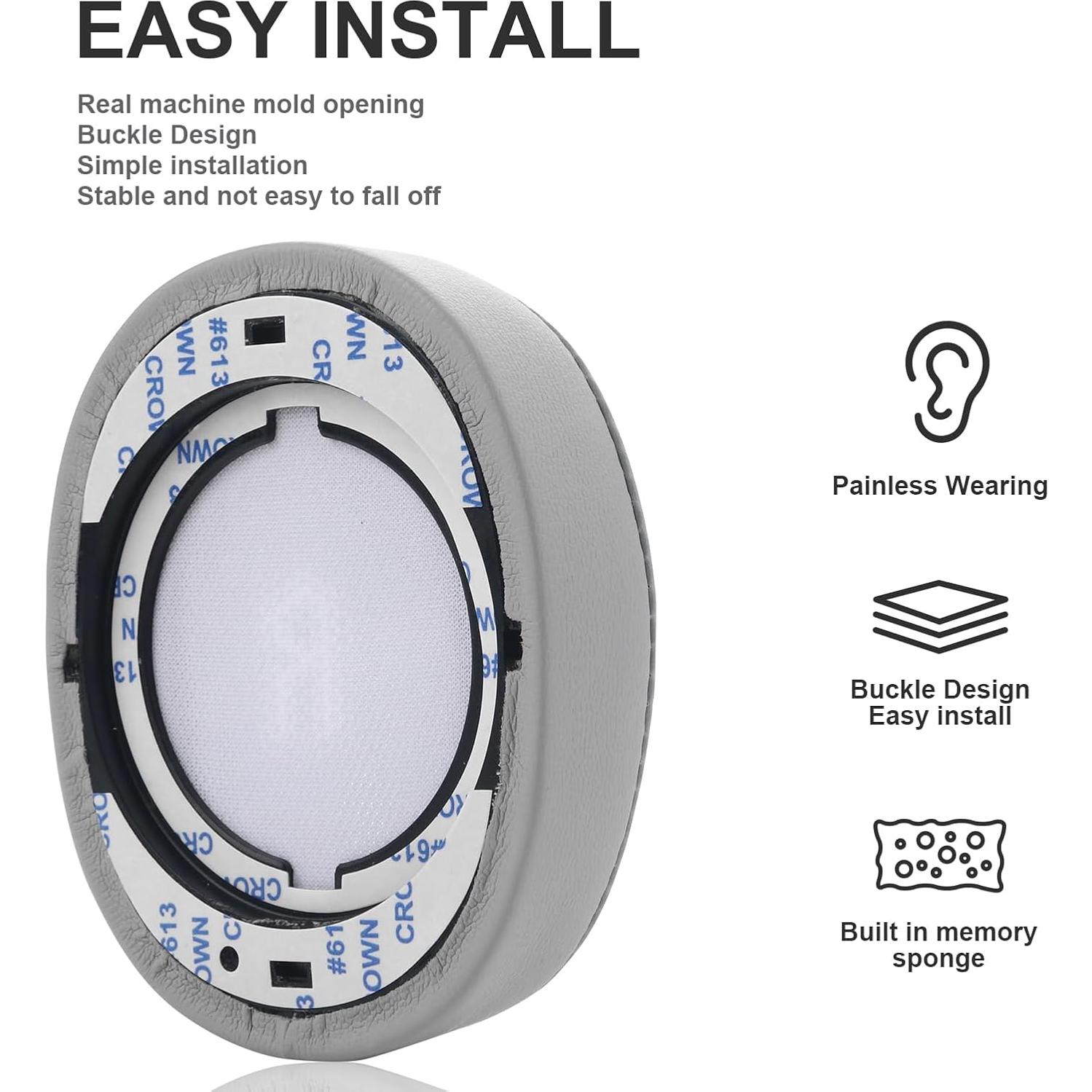 Almohadillas de Reemplazo Miruchertter para Auriculares JBL E55BT