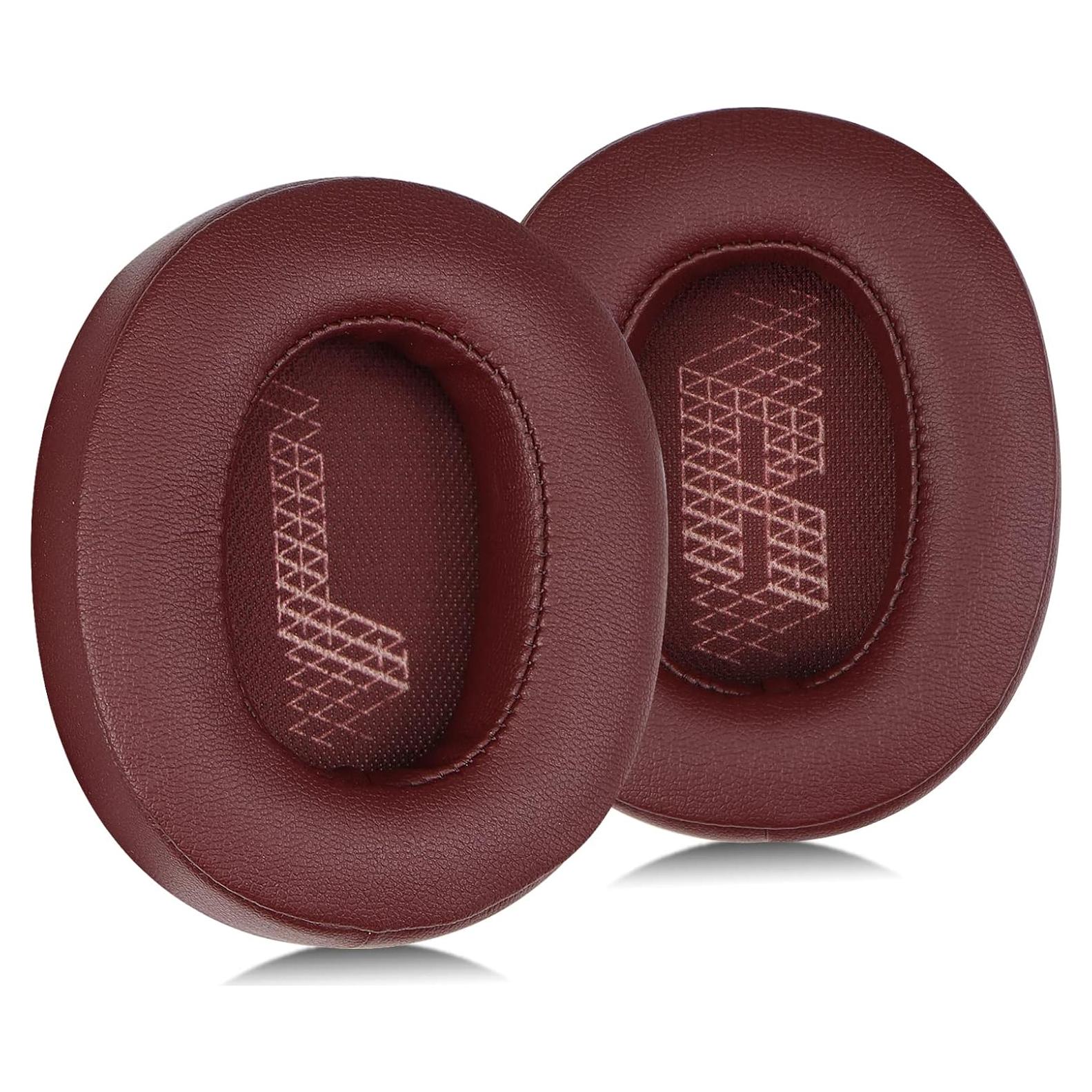 Cojines de Reemplazo MOLGRIA para Auriculares JBL Live 500BT Rojo