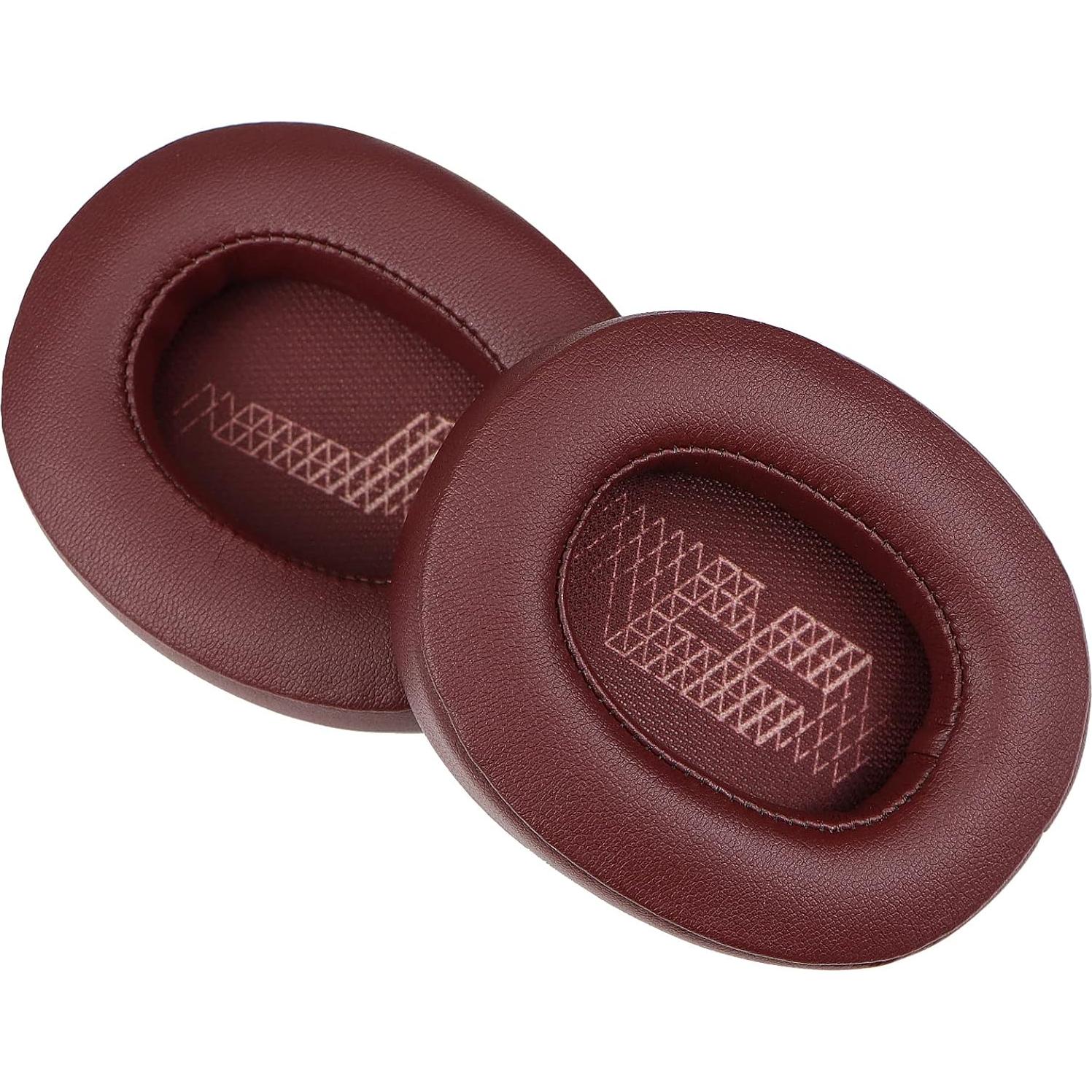 Cojines de Reemplazo MOLGRIA para Auriculares JBL Live 500BT Rojo