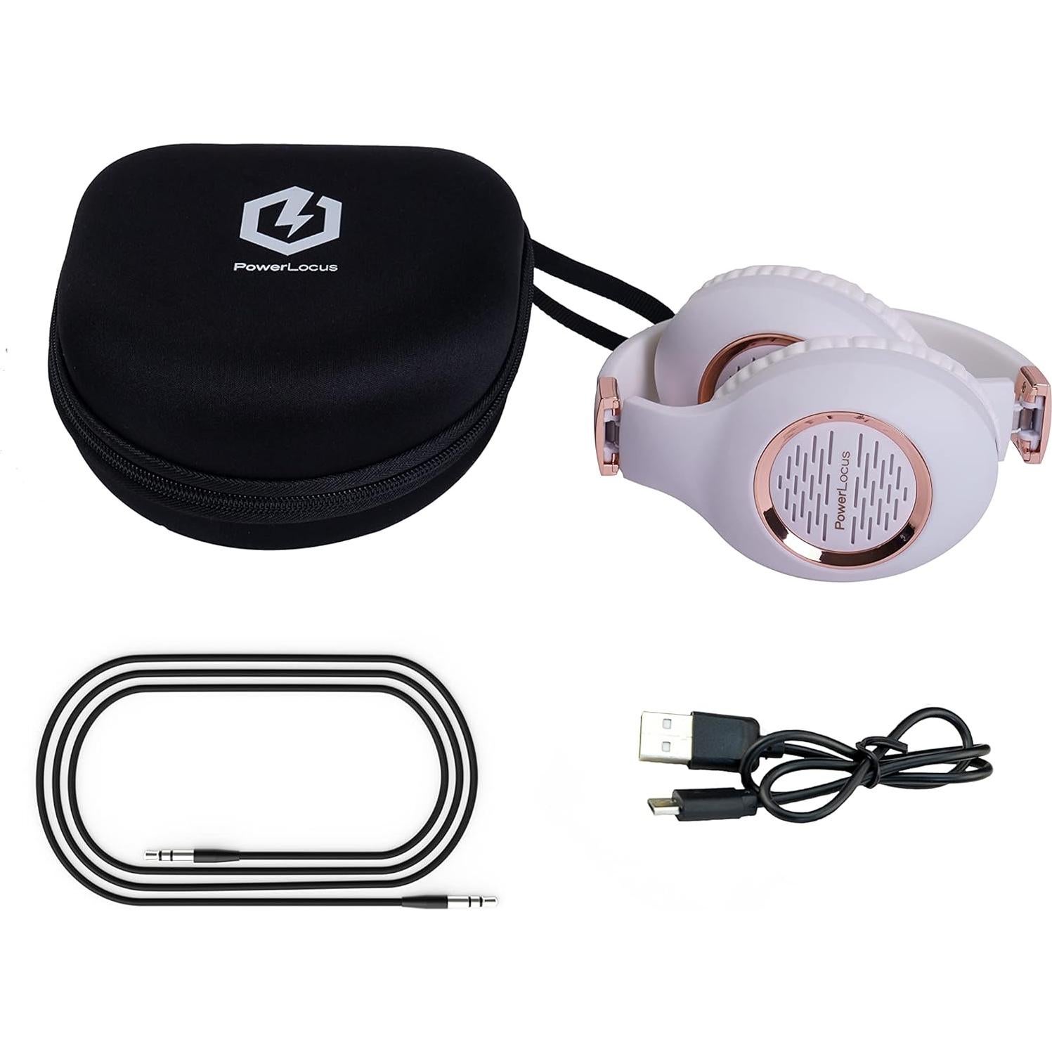 Auriculares Bluetooth PowerLocus P4 Over-Ear Hi-Fi 30h