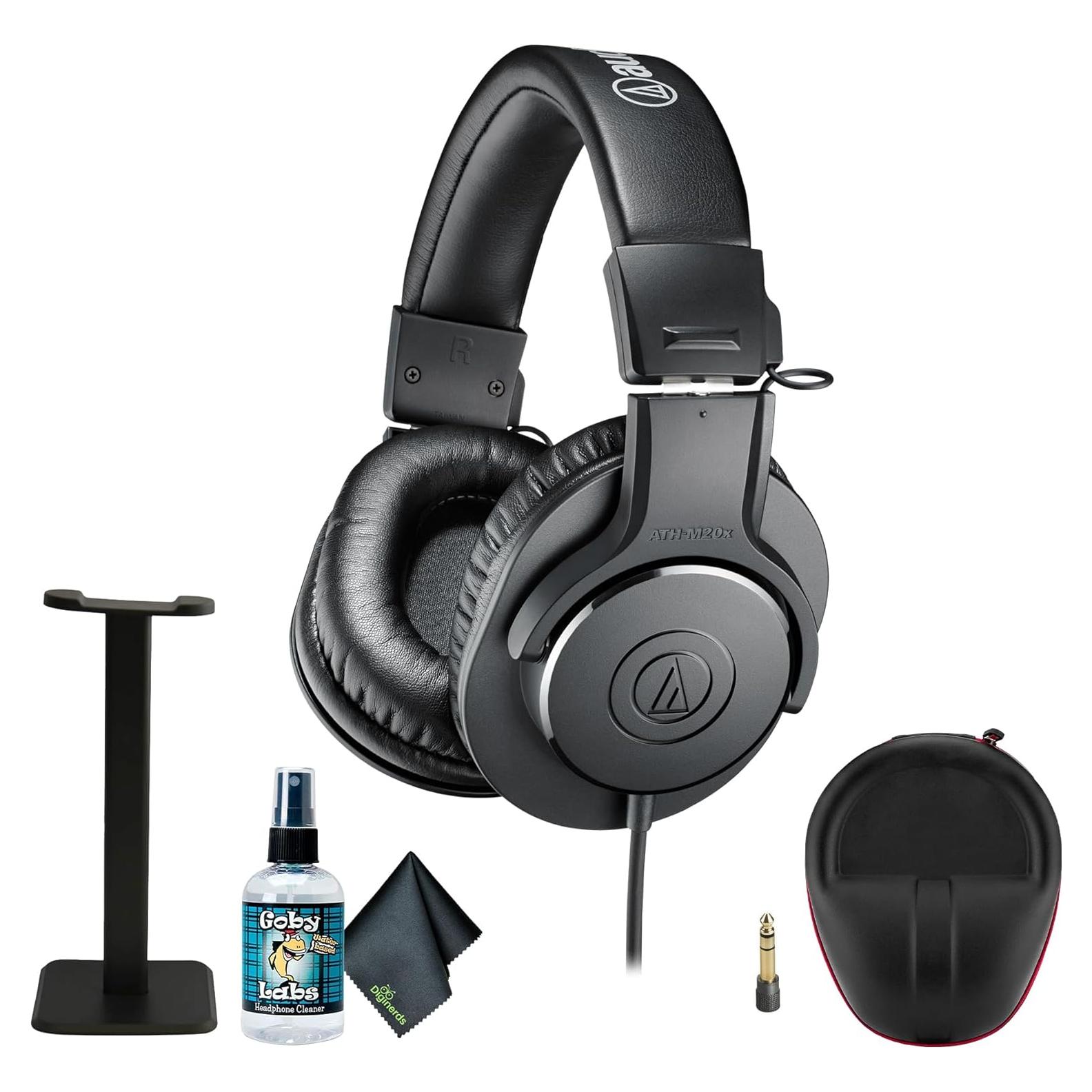 Auriculares de Monitoreo Audio-Technica ATH-M20x, Negro
