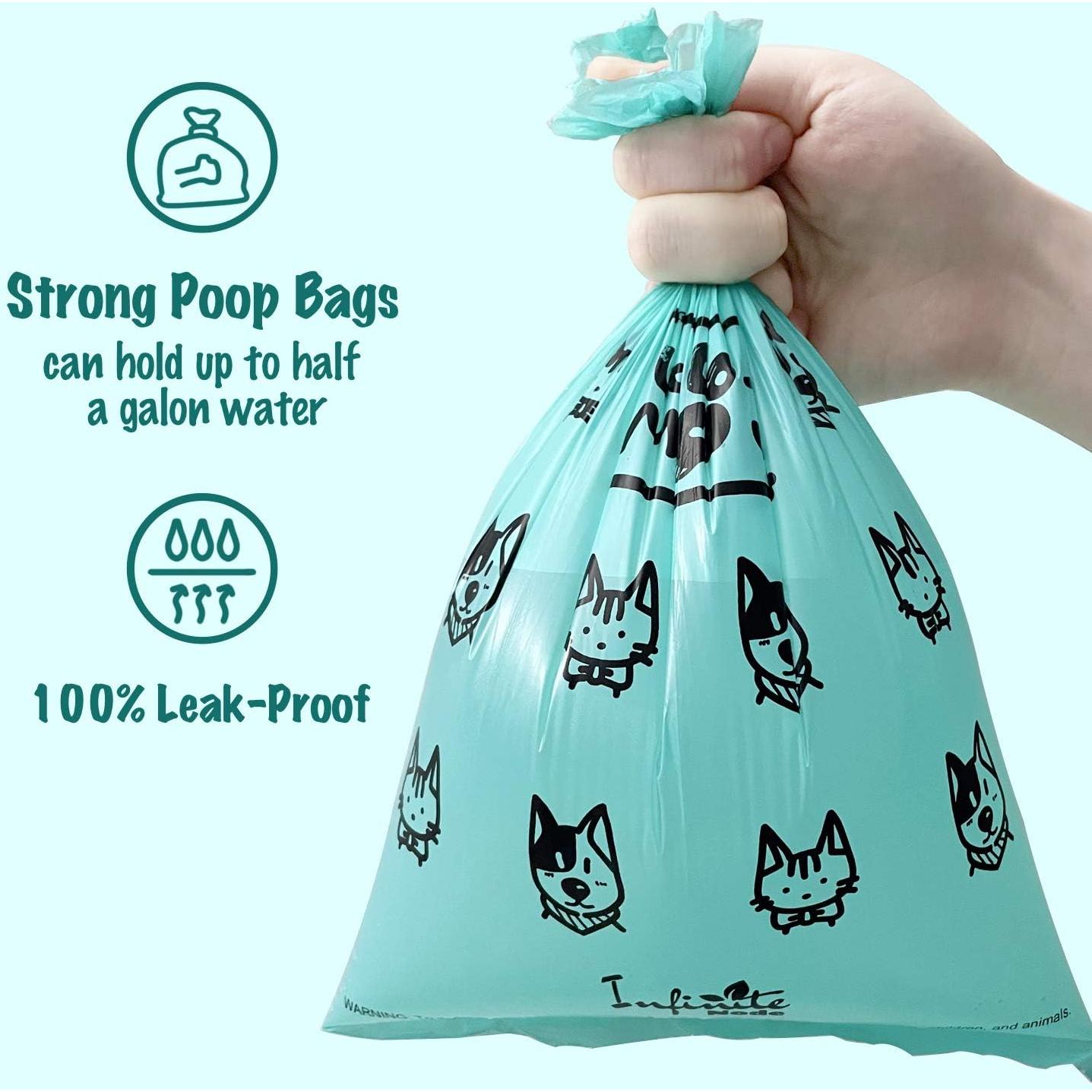 Bolsas de Excremento de Perro Infinite Node 240 Unidades Azul