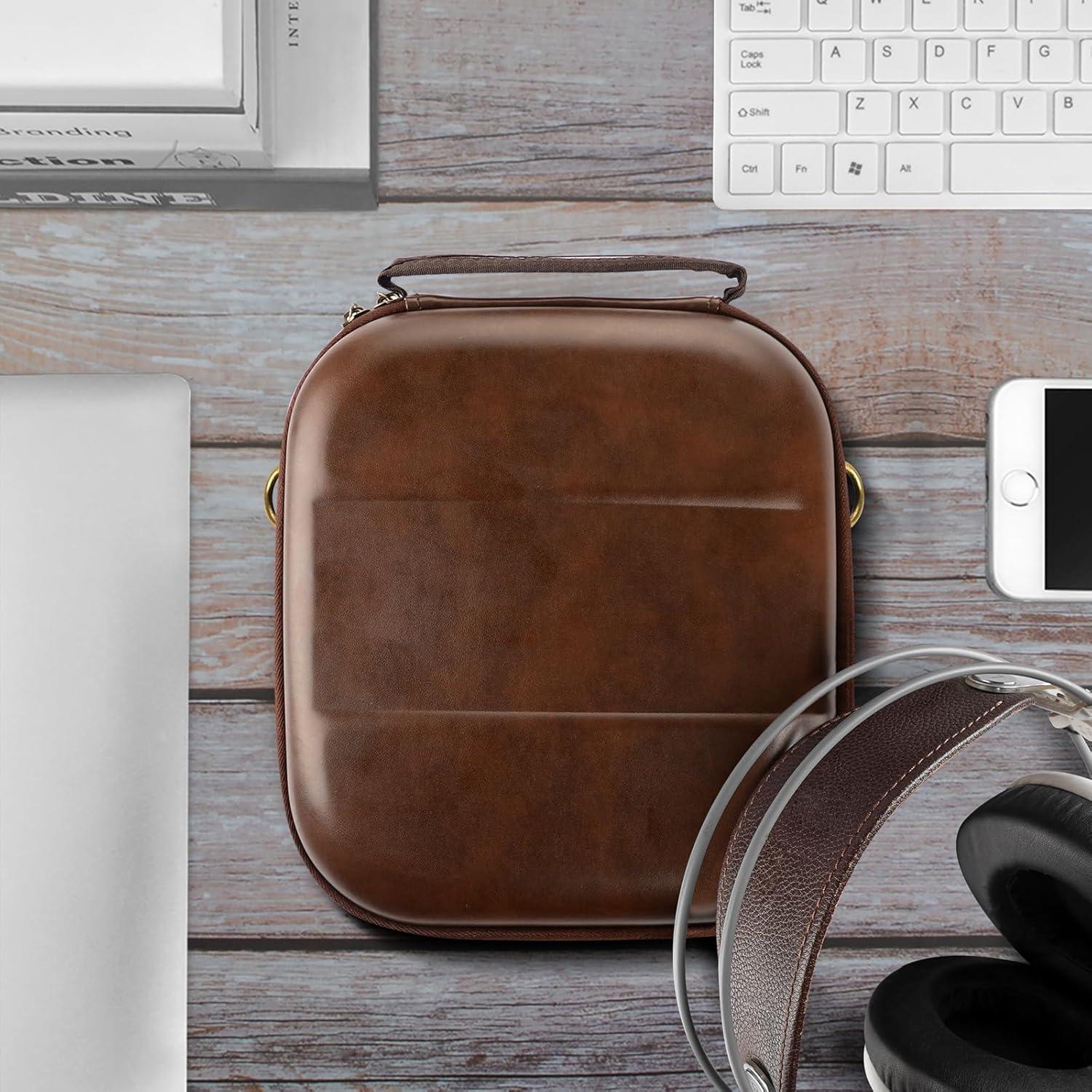 Funda Dura para Auriculares Geekria K701 K702 K72 Marrón