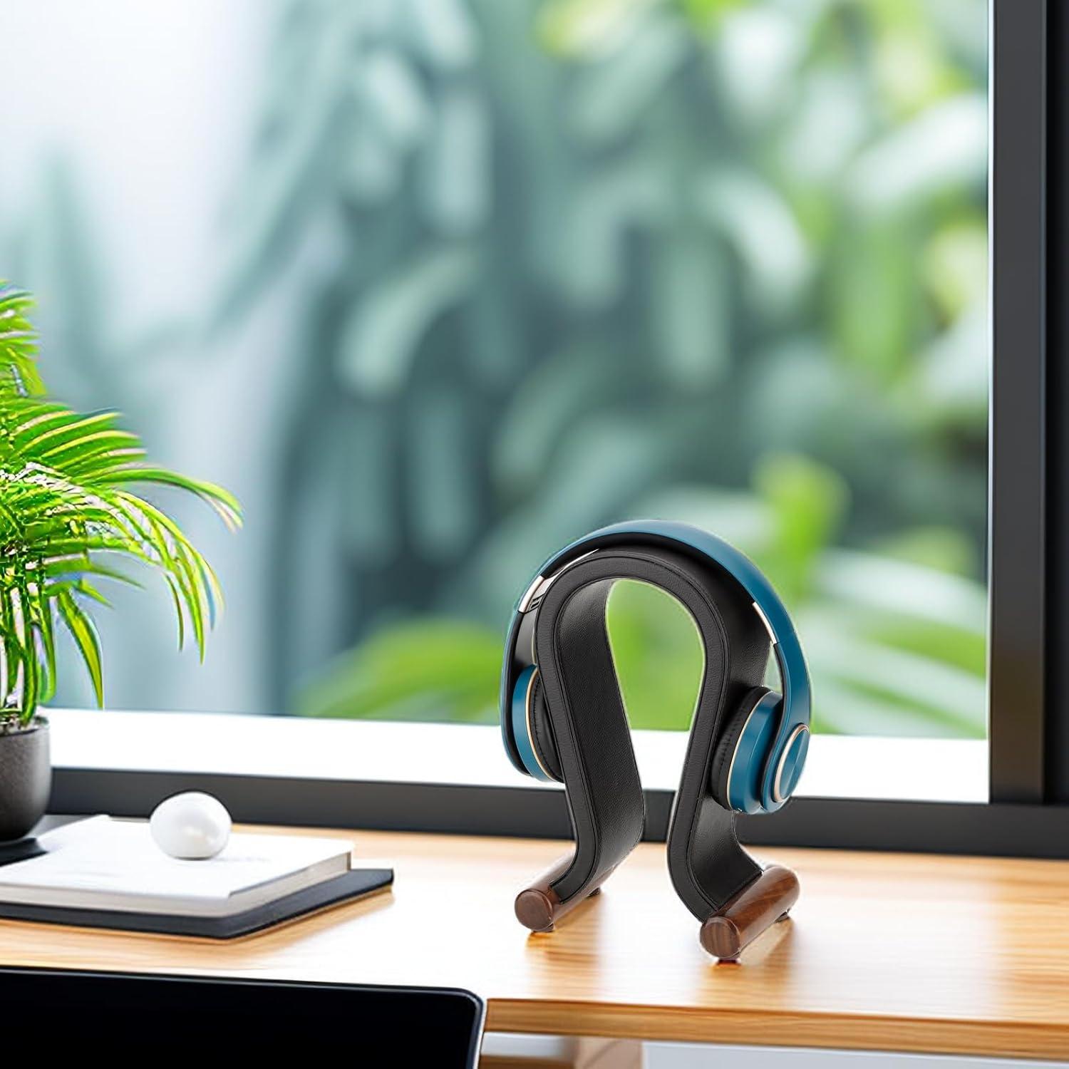 Soporte para Auriculares de Madera ONEGenug - Estable y Elegante