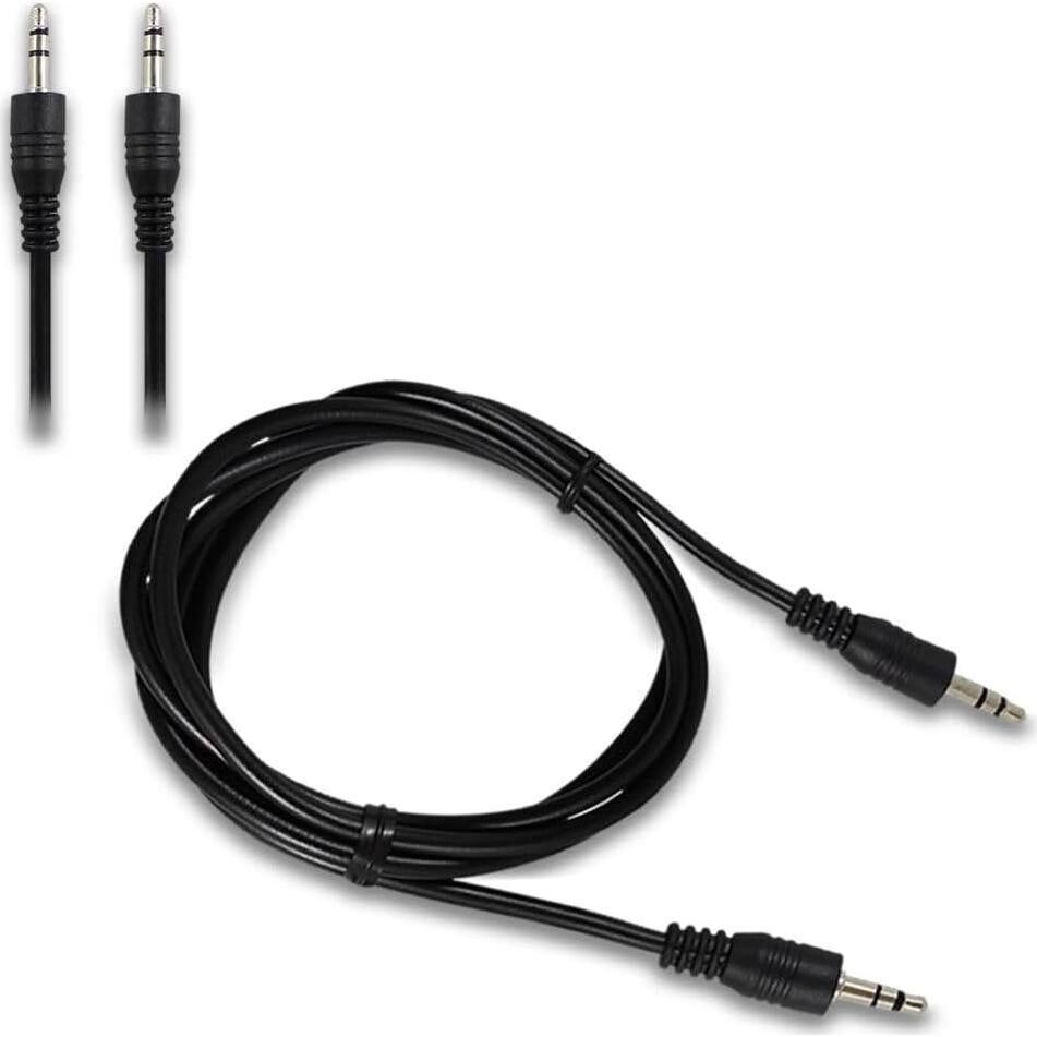 Cable de Audio 3.5mm Marg AUX Macho a Macho para Auriculares