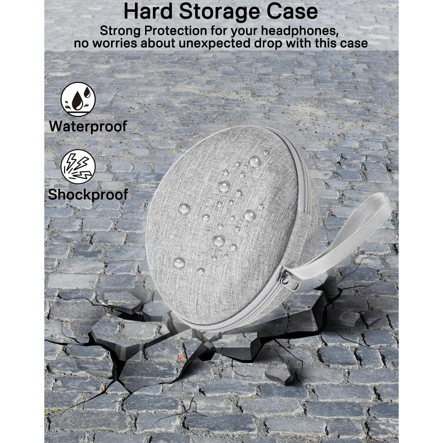 Funda Dura EVA para Auriculares Skullcandy Crusher Gris