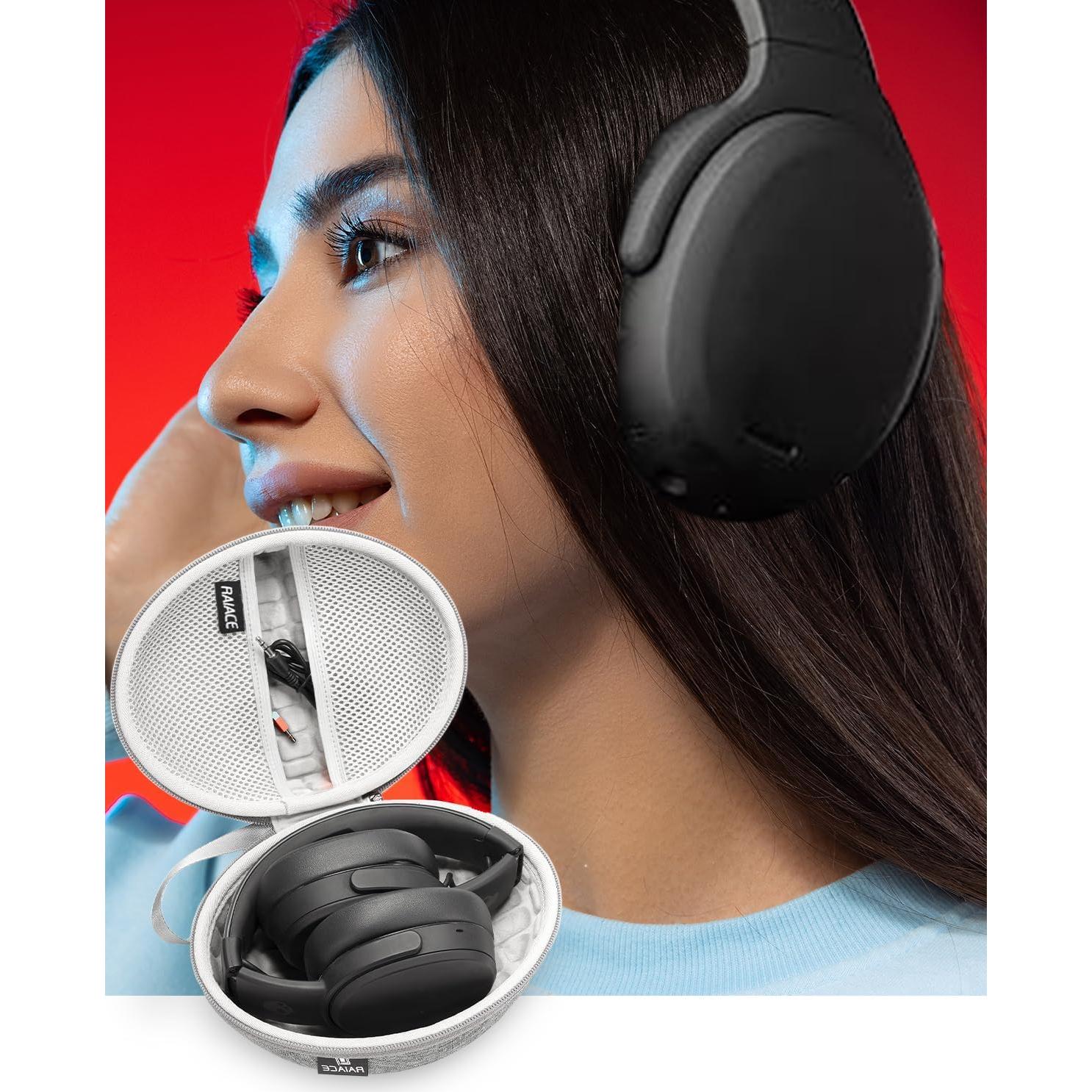 Funda Dura EVA para Auriculares Skullcandy Crusher Gris