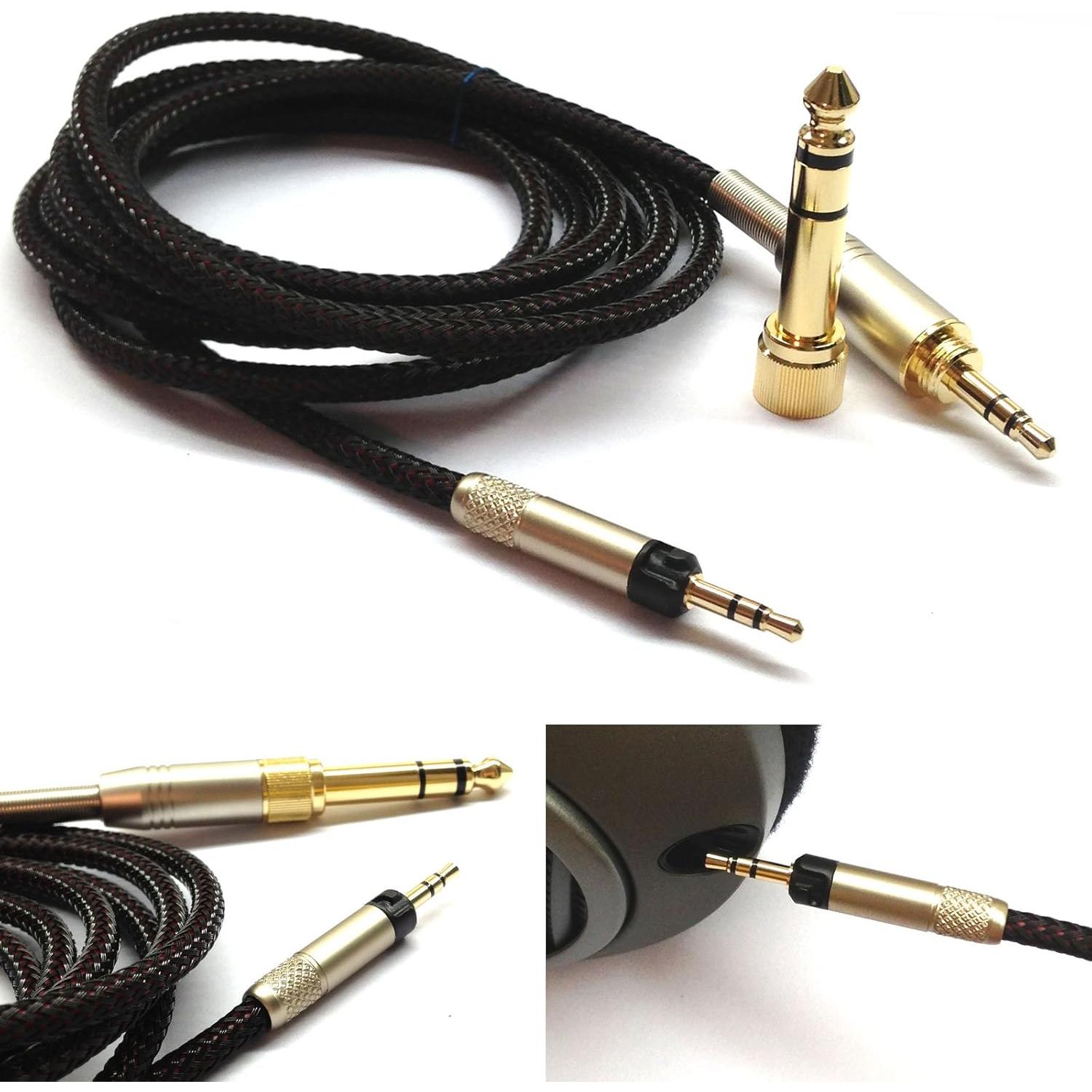 Cable de audio de reemplazo NewFantasia 3m para Sennheiser